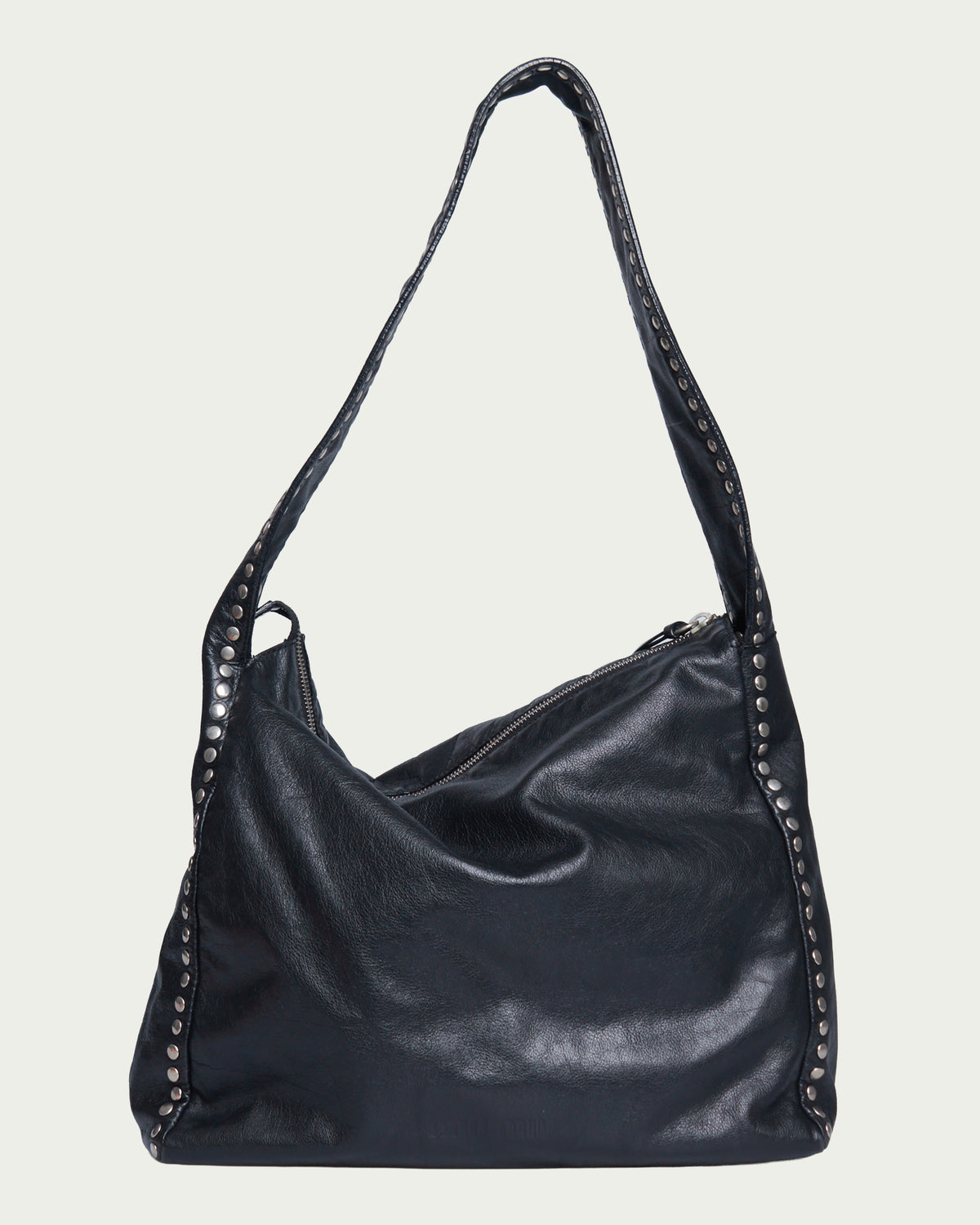 Miu Miu Studded Leather Hobo