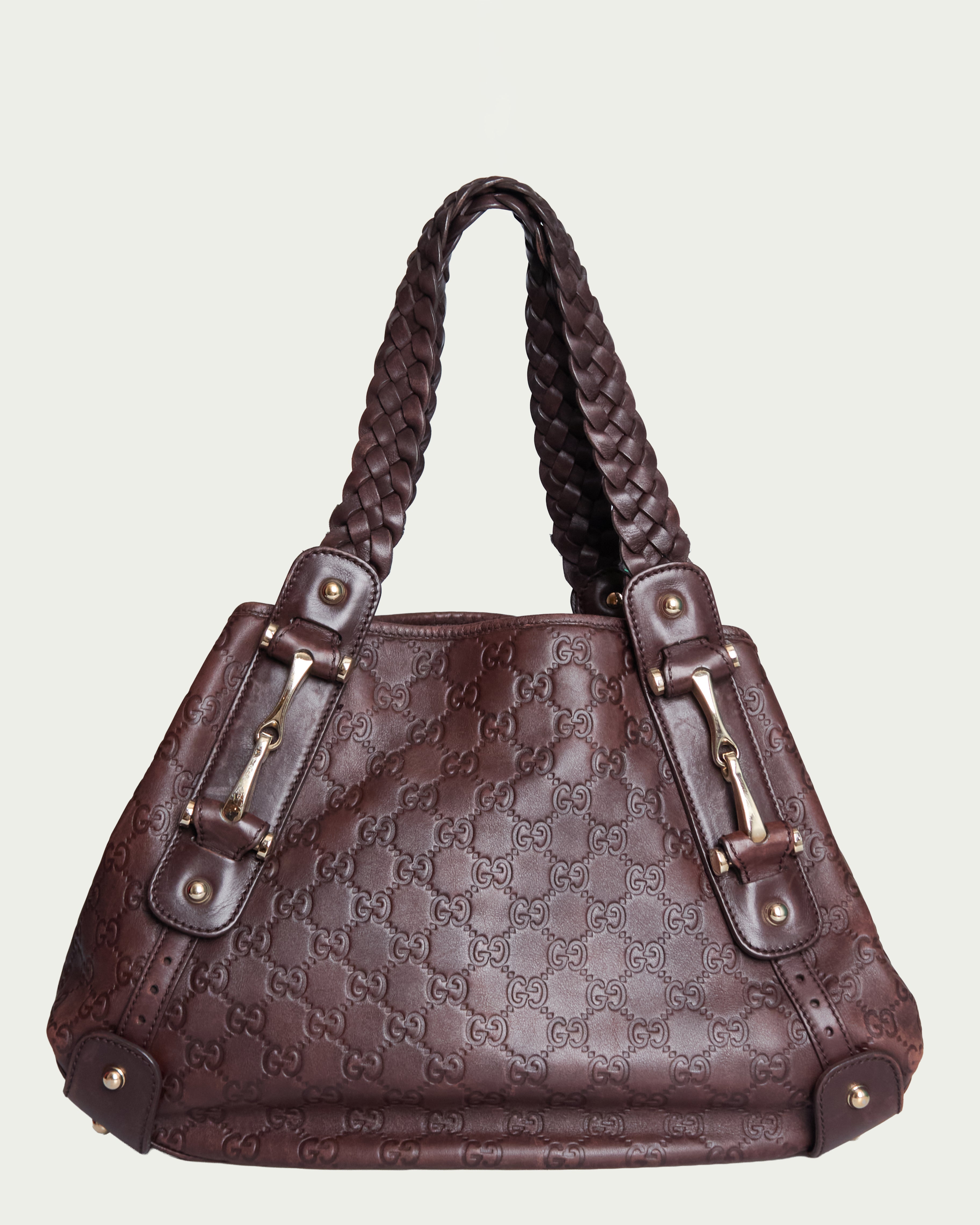 Gucci Guccissima Horsebit Pelham Hobo