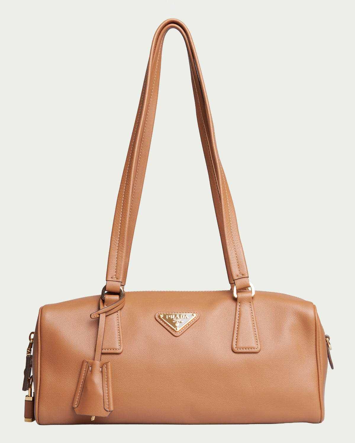Prada Leather Boston Bag