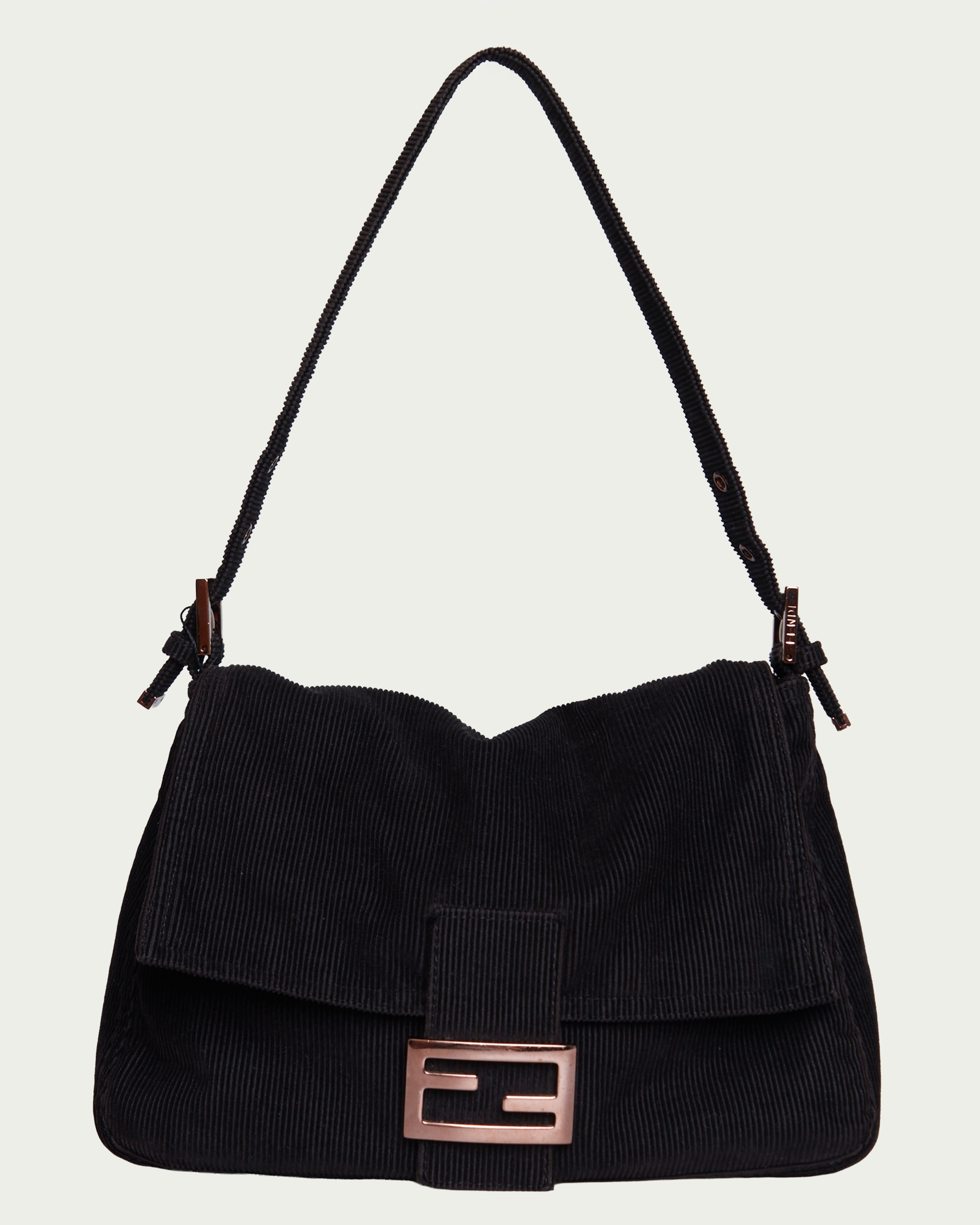 Fendi Corduroy Baguette Bag
