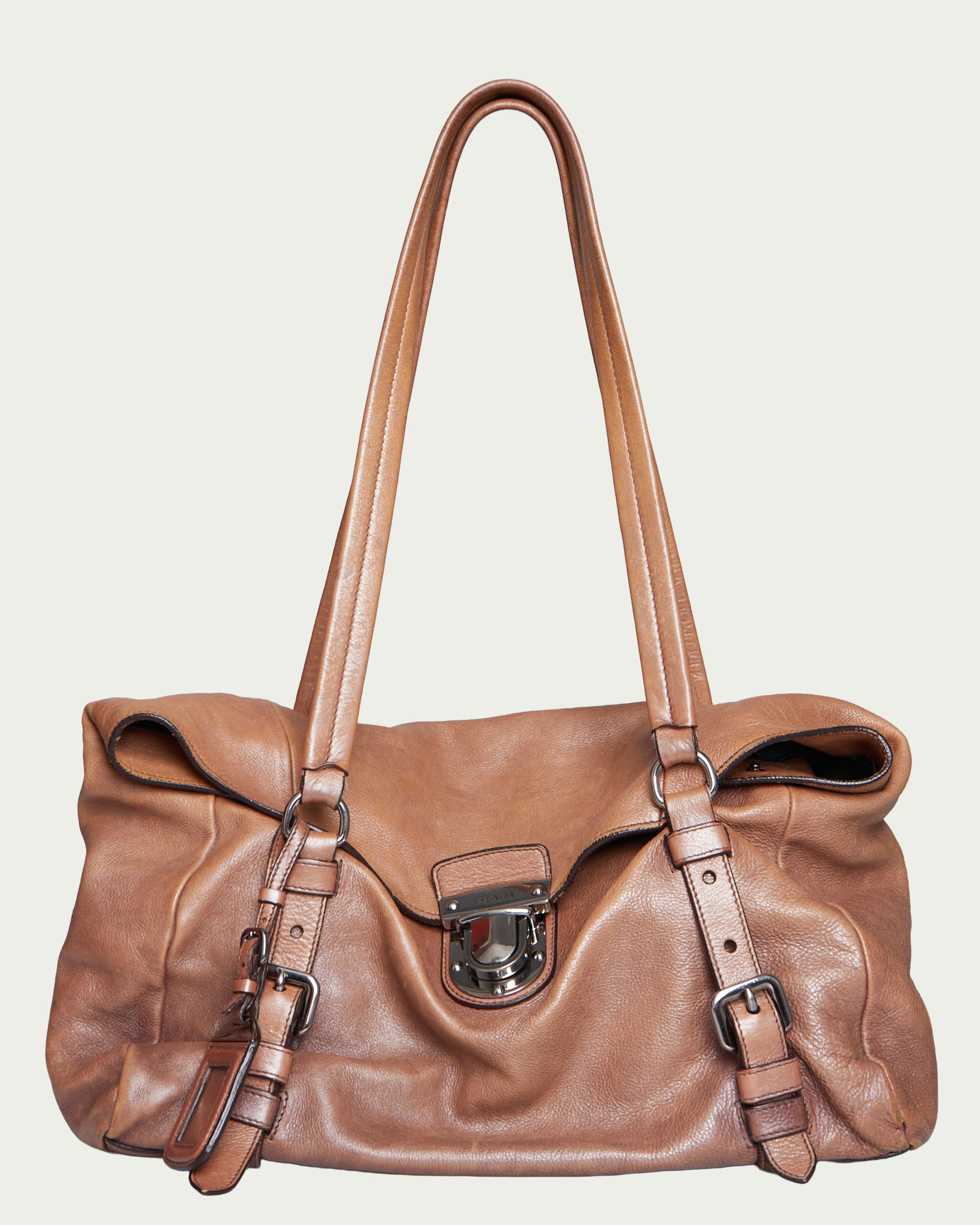 Prada Buffalo Easy leather shoulder bag