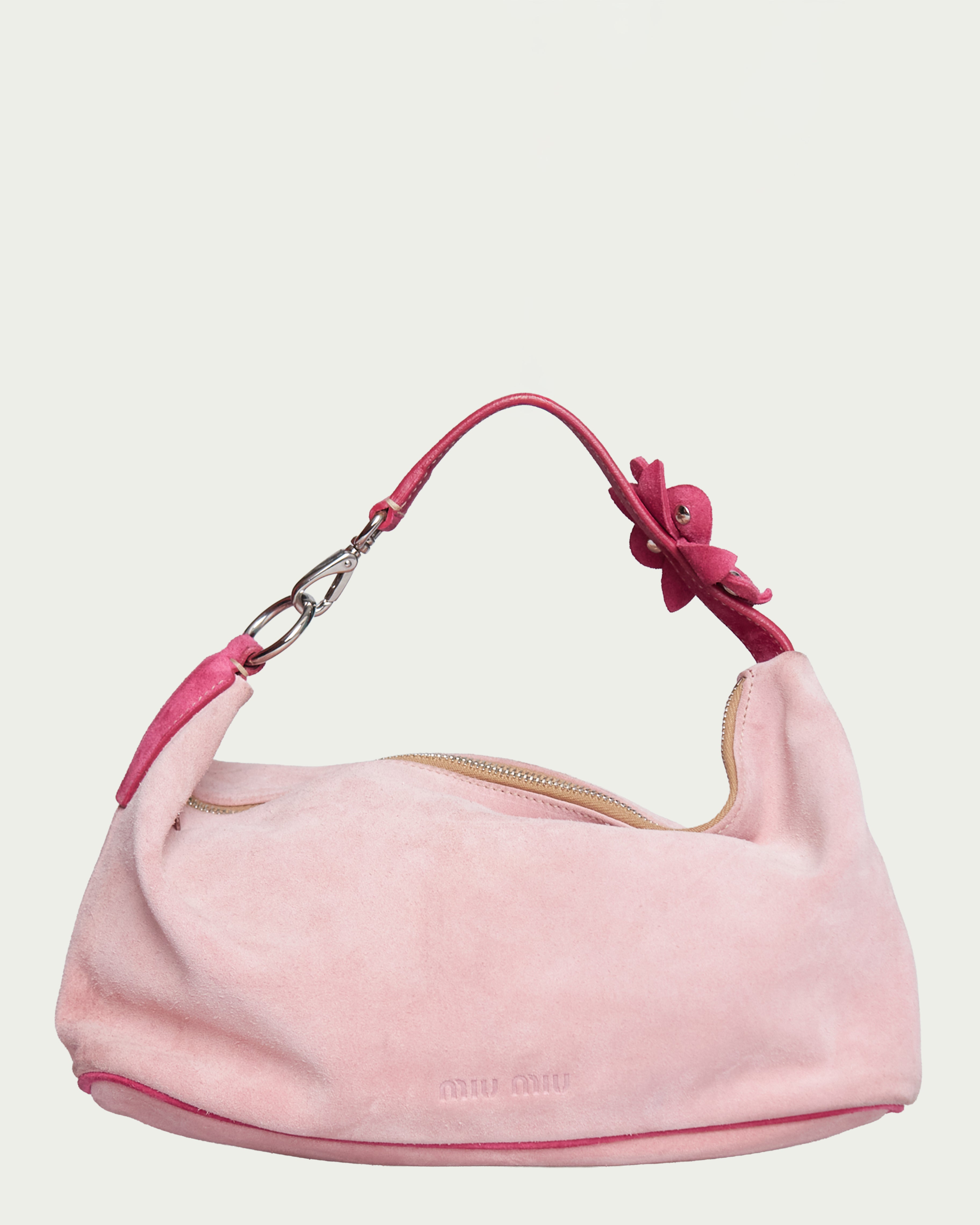 Miu Miu Suede Hobo Bag