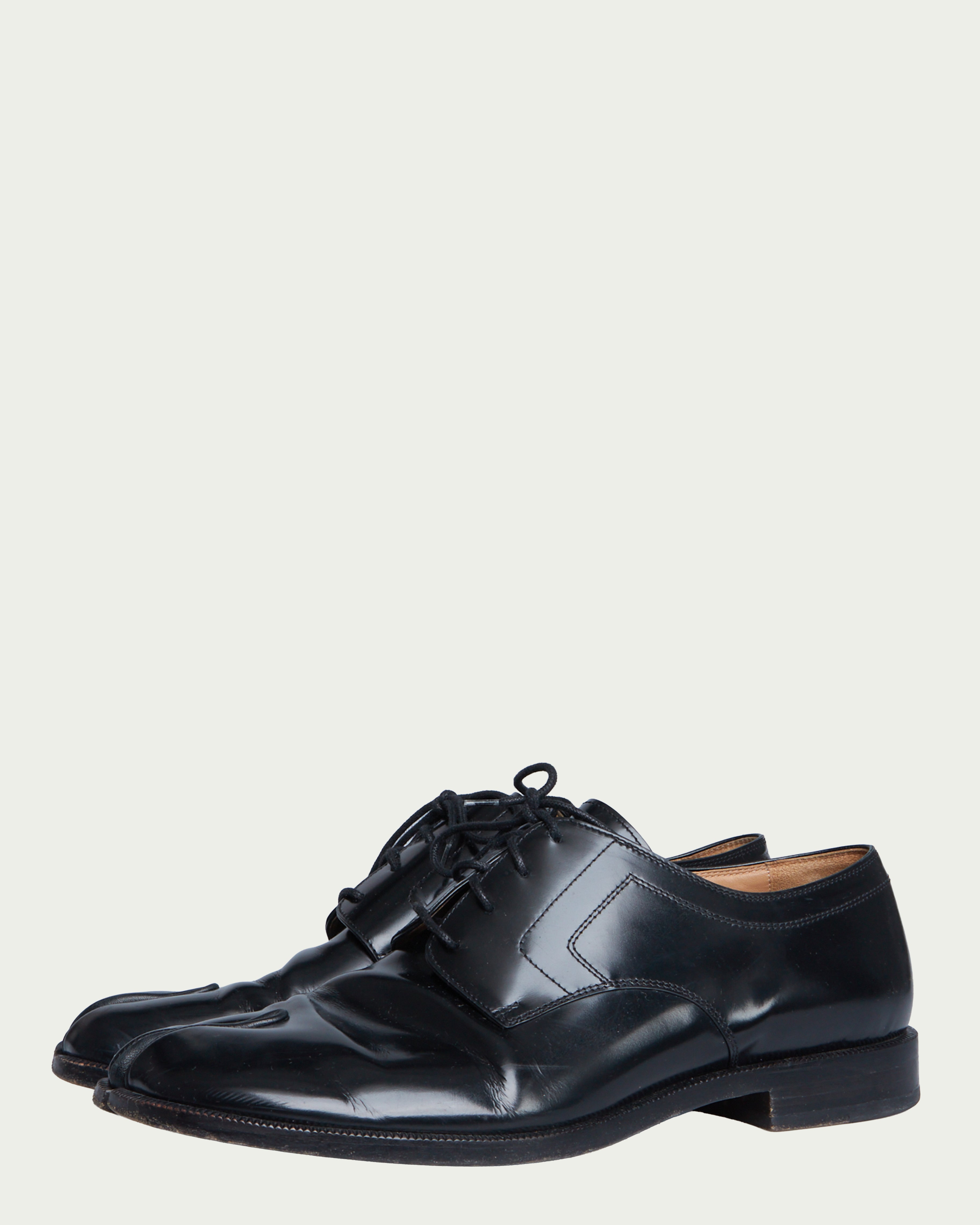 Maison Margiela Tabi leather Derby shoes