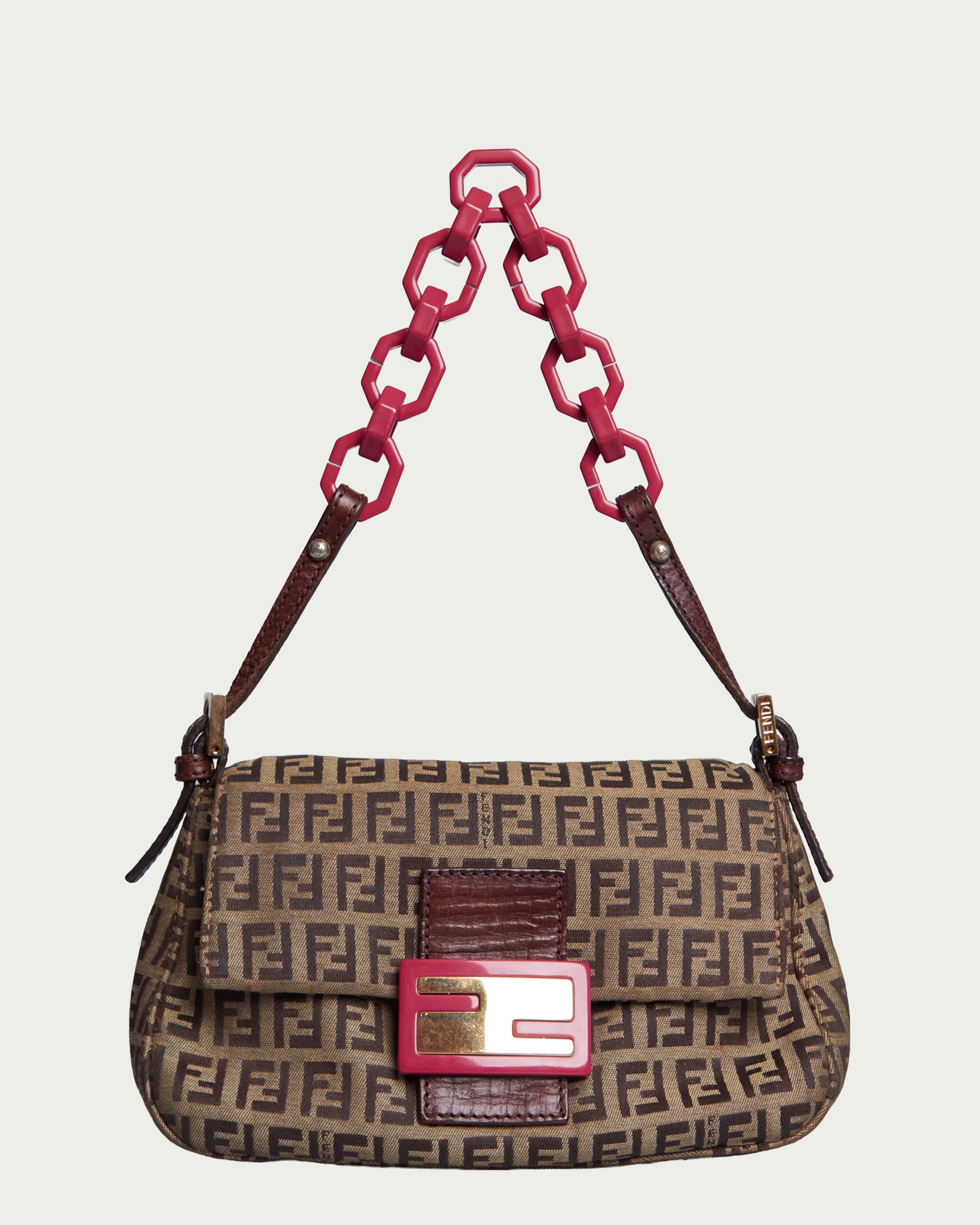 Fendi Zucca Mini Baguette