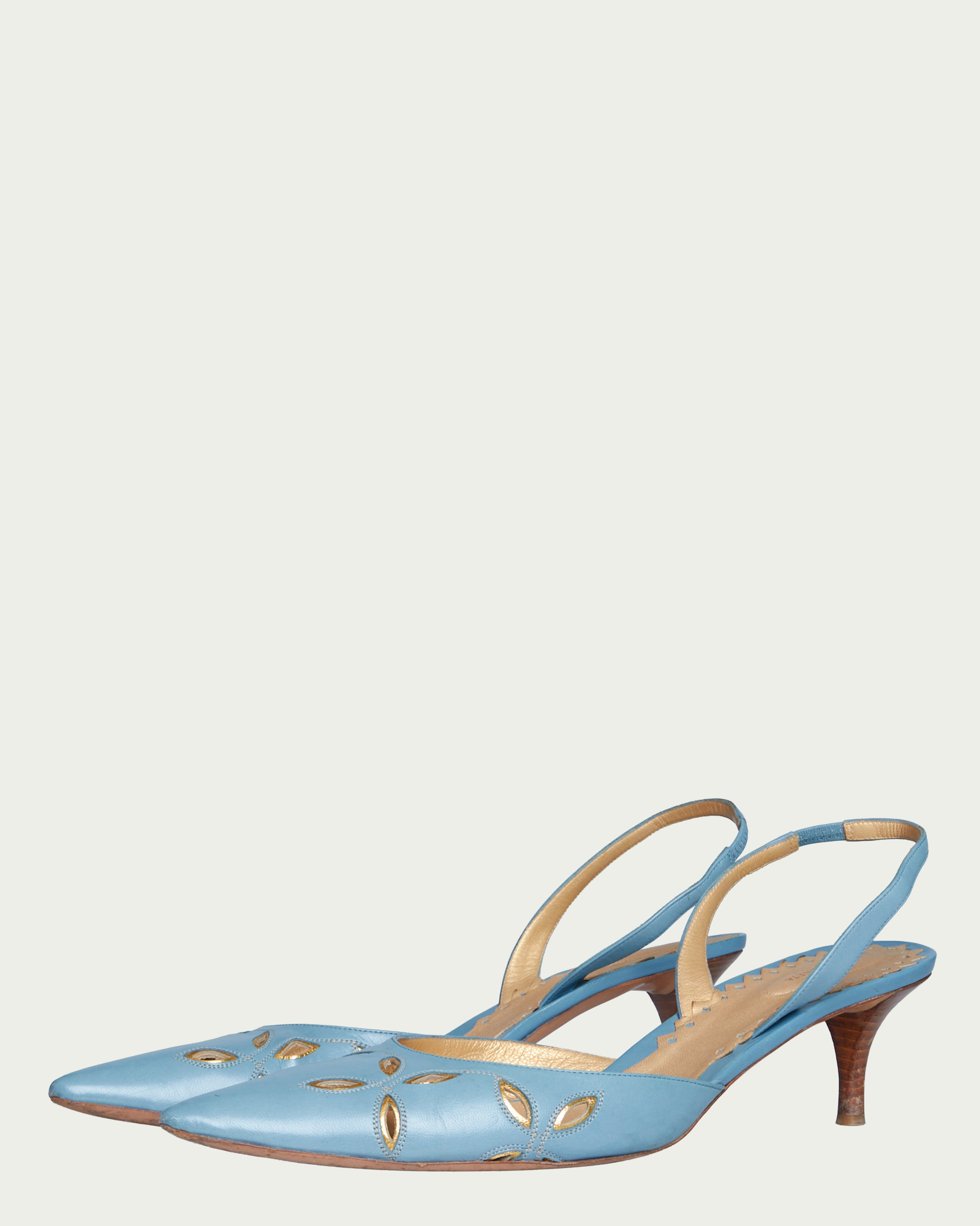 Bottega Veneta slingback pumps
