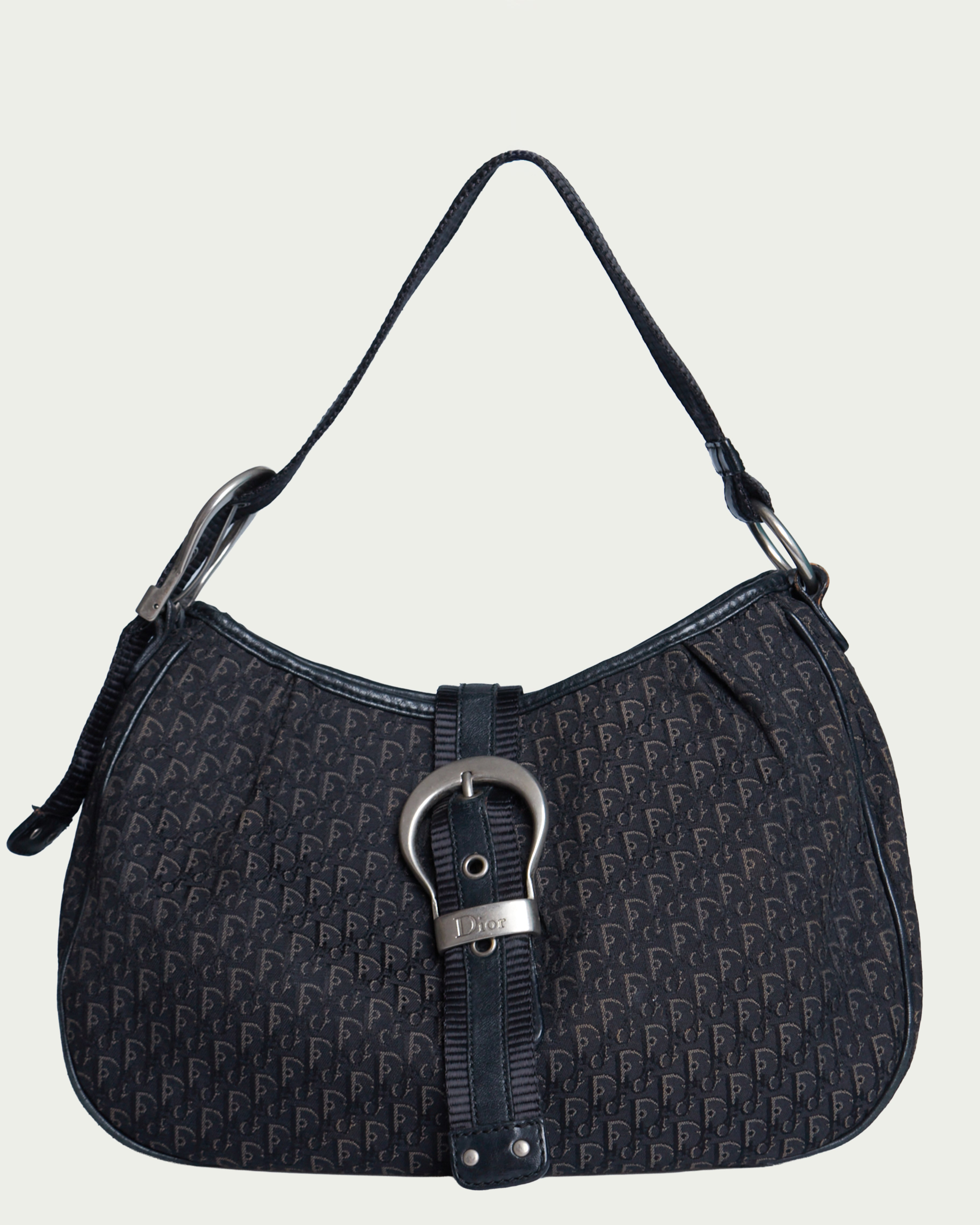 Dior Oblique Buckle Hobo