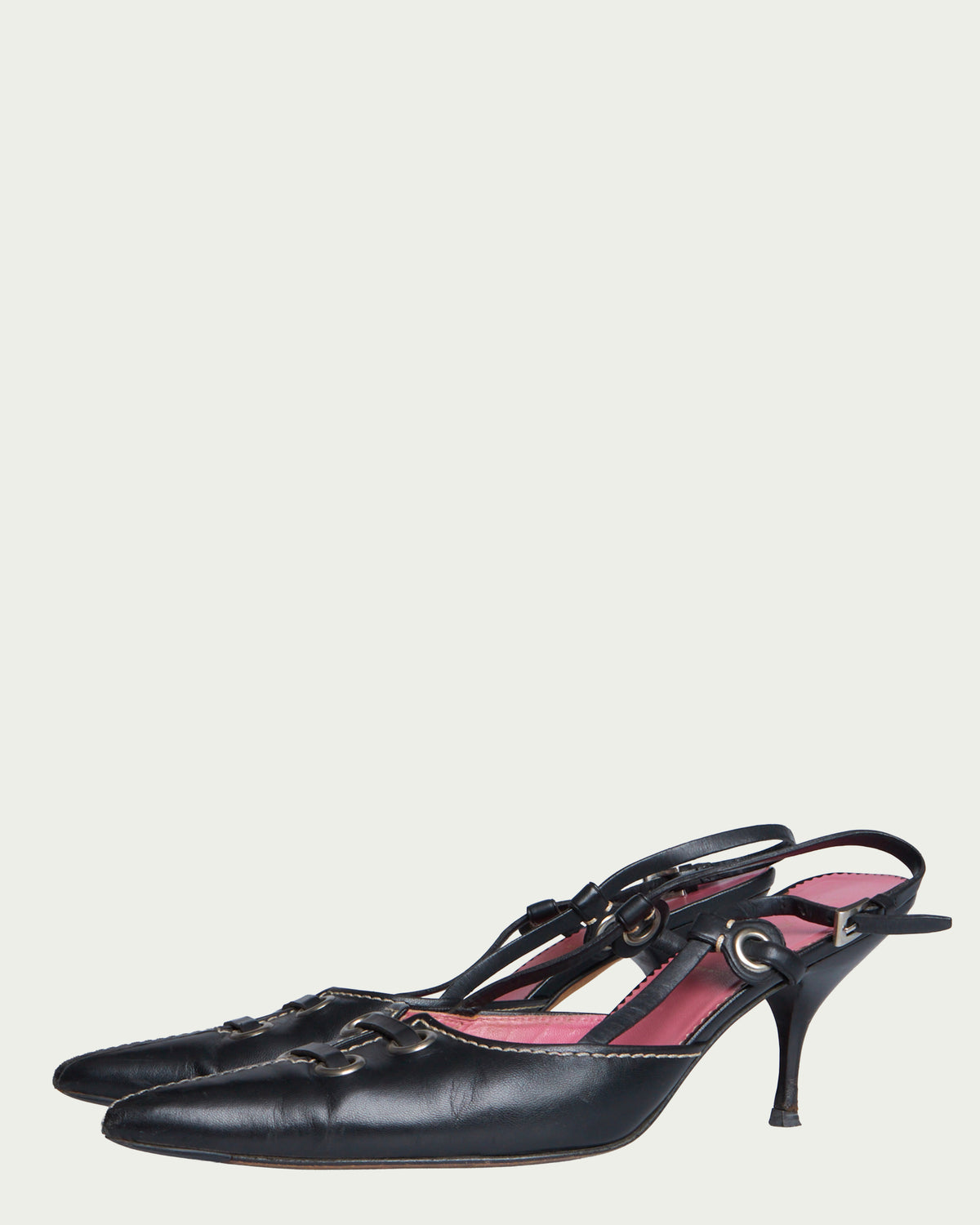 Prada pointed-toe slingback