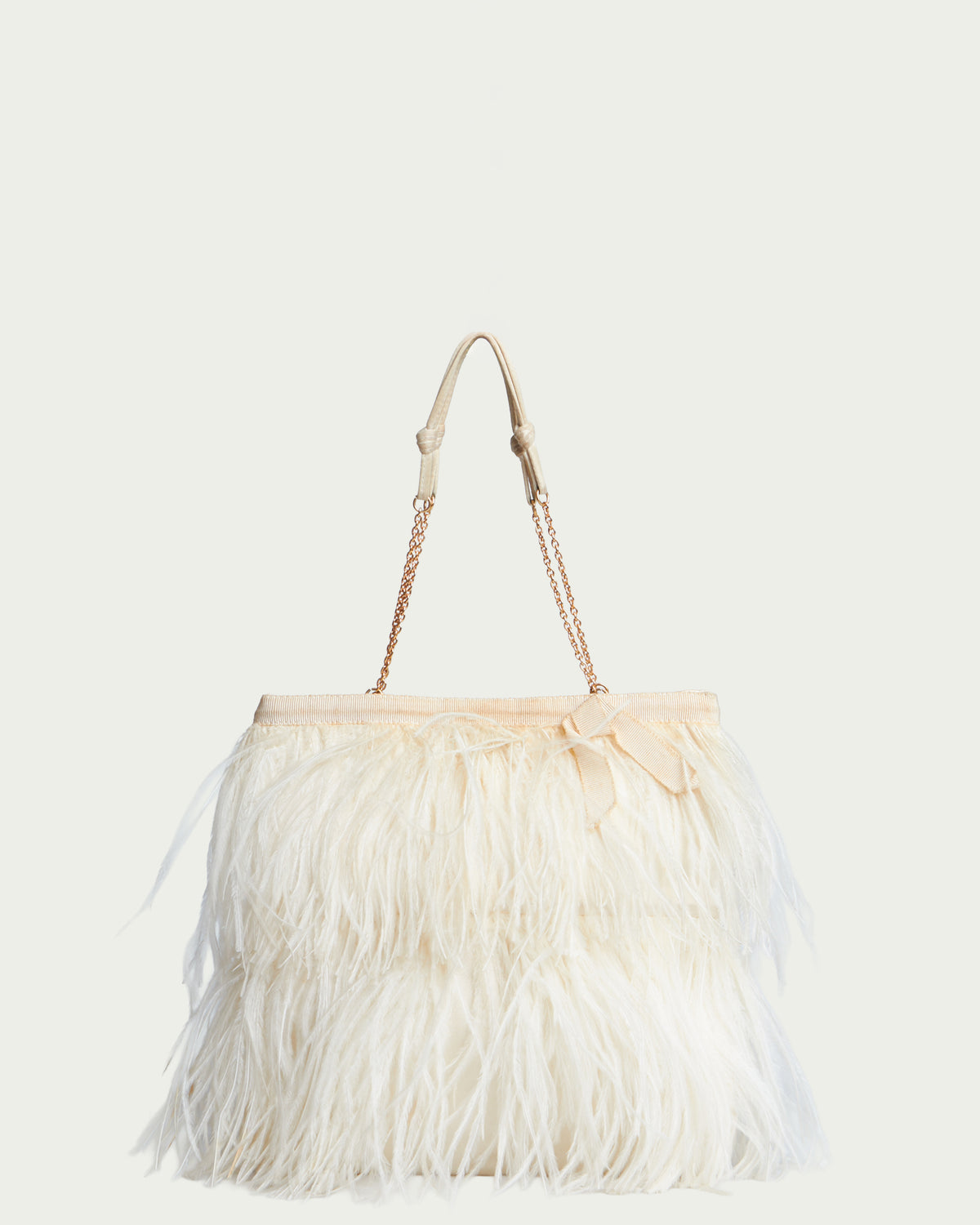 Prada Feather Bucket Bag