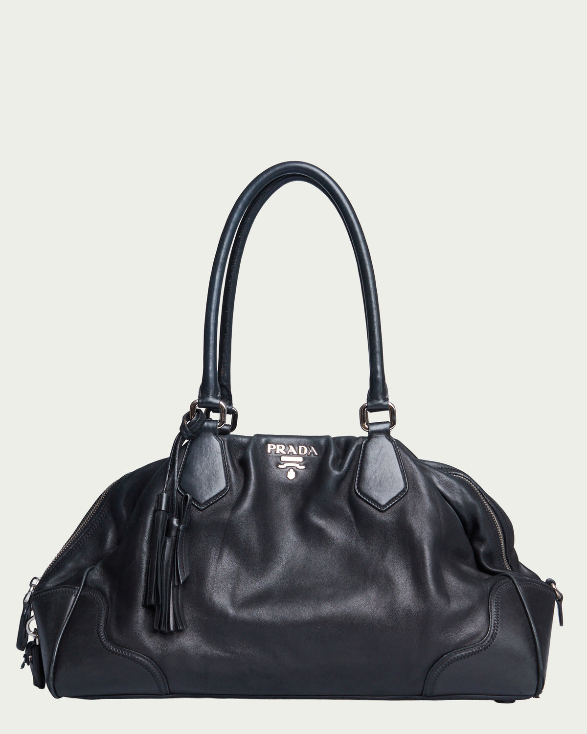 Prada Nappa Leather Bowler Bag