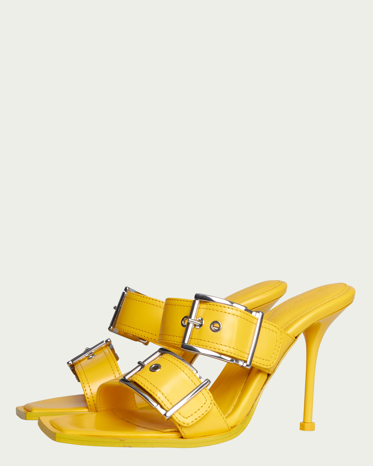 Alexander McQueen buckle stiletto