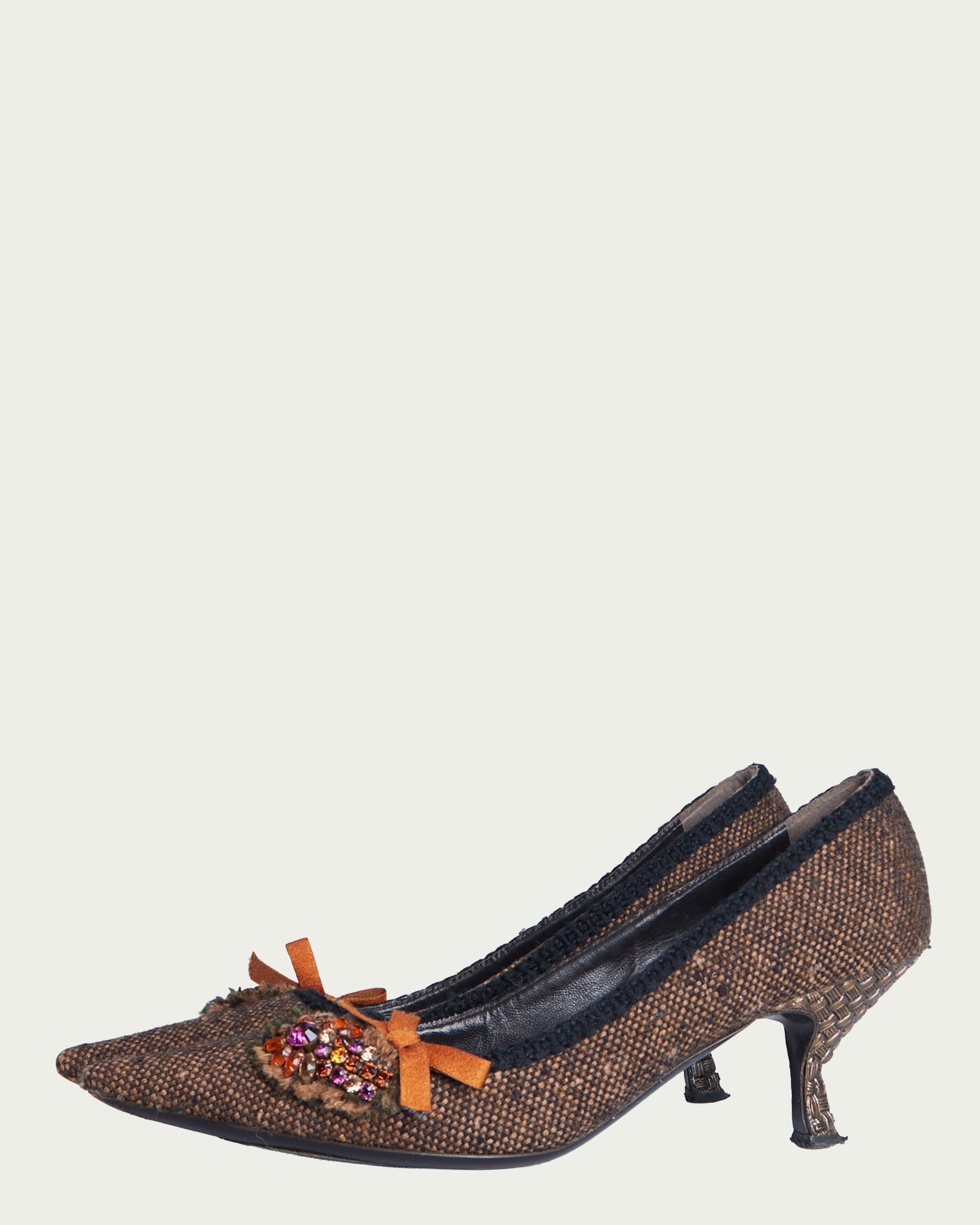 Prada tweed pumps