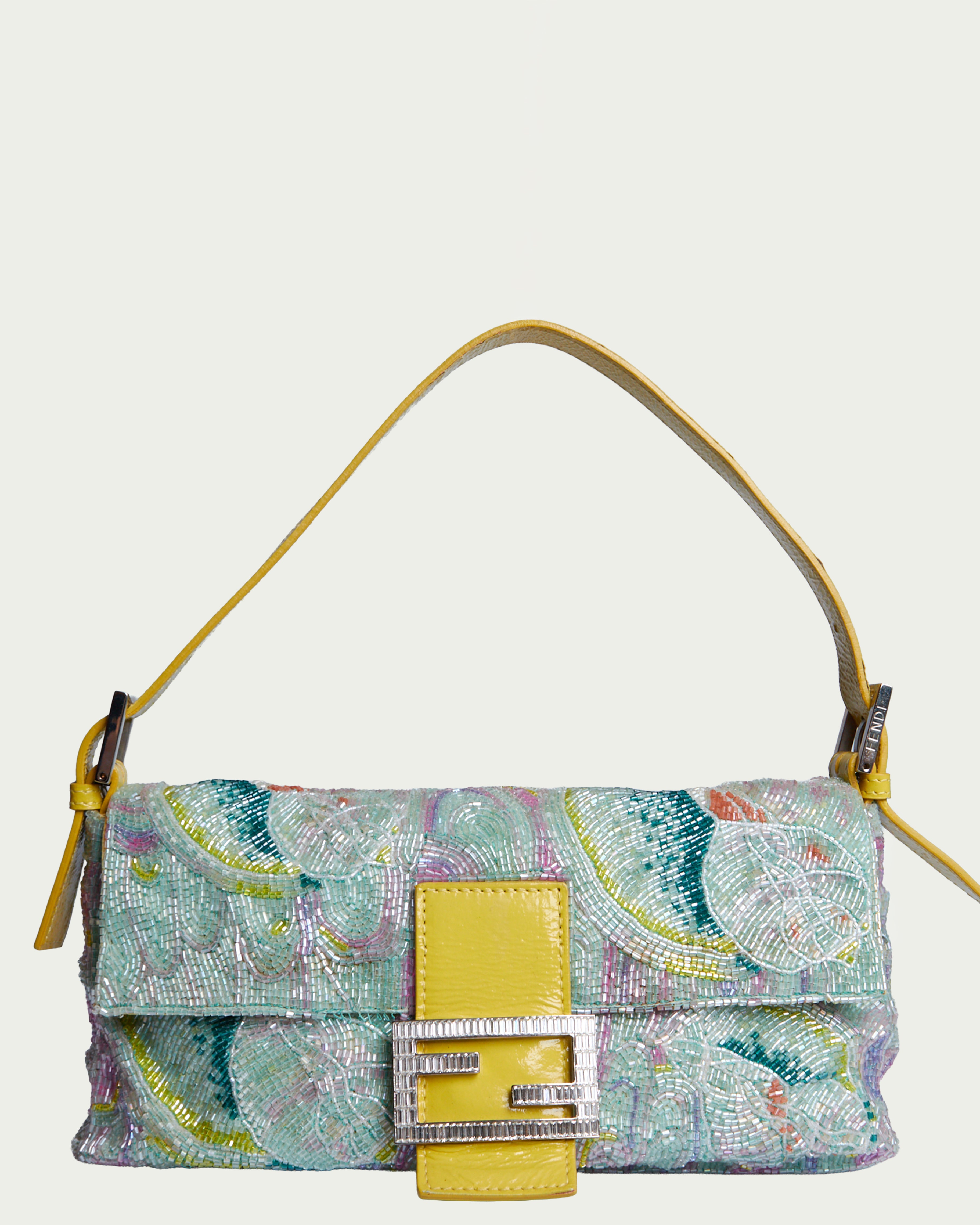Fendi Beaded Baguette Bag
