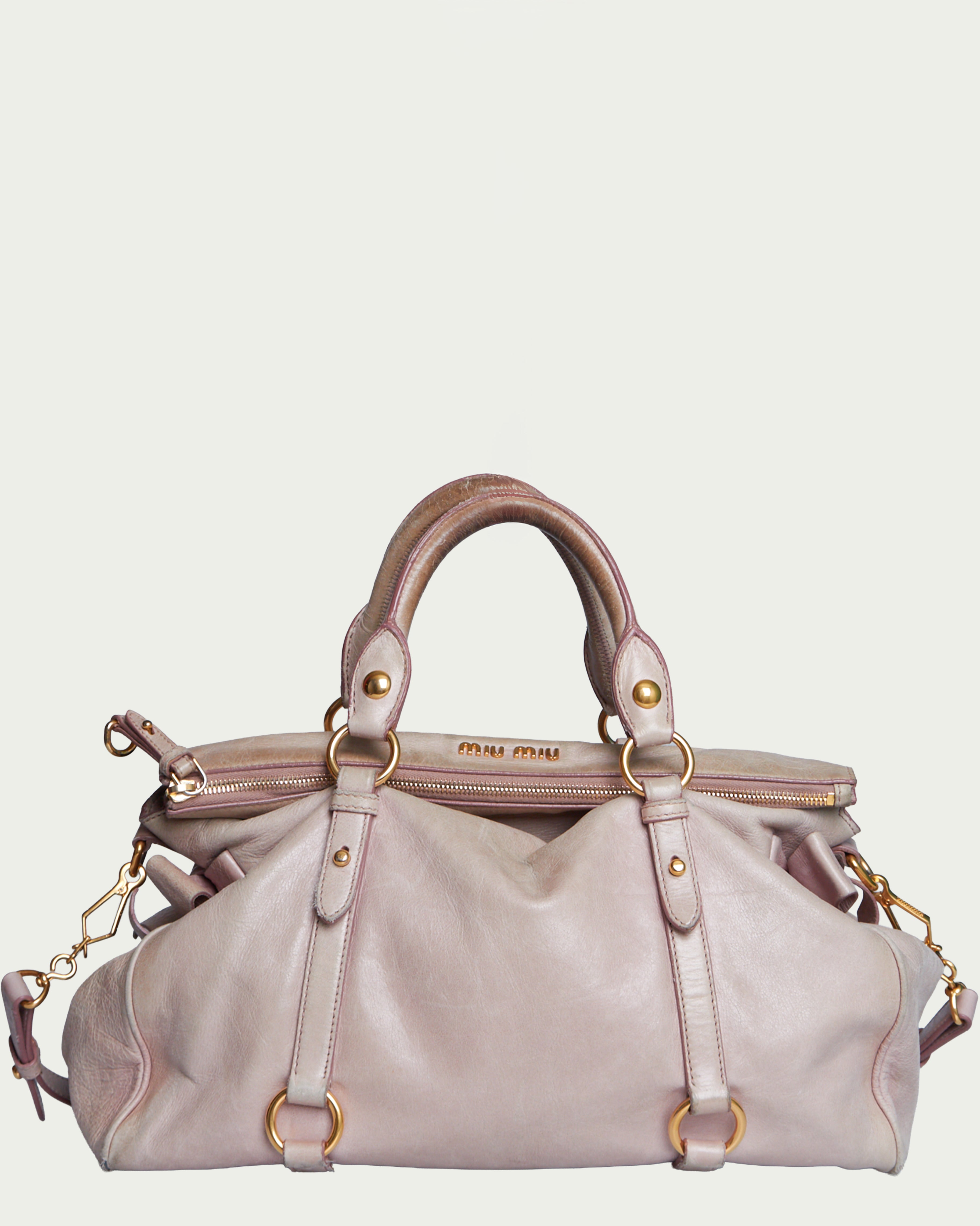 Miu Miu Vitello Lux Bow