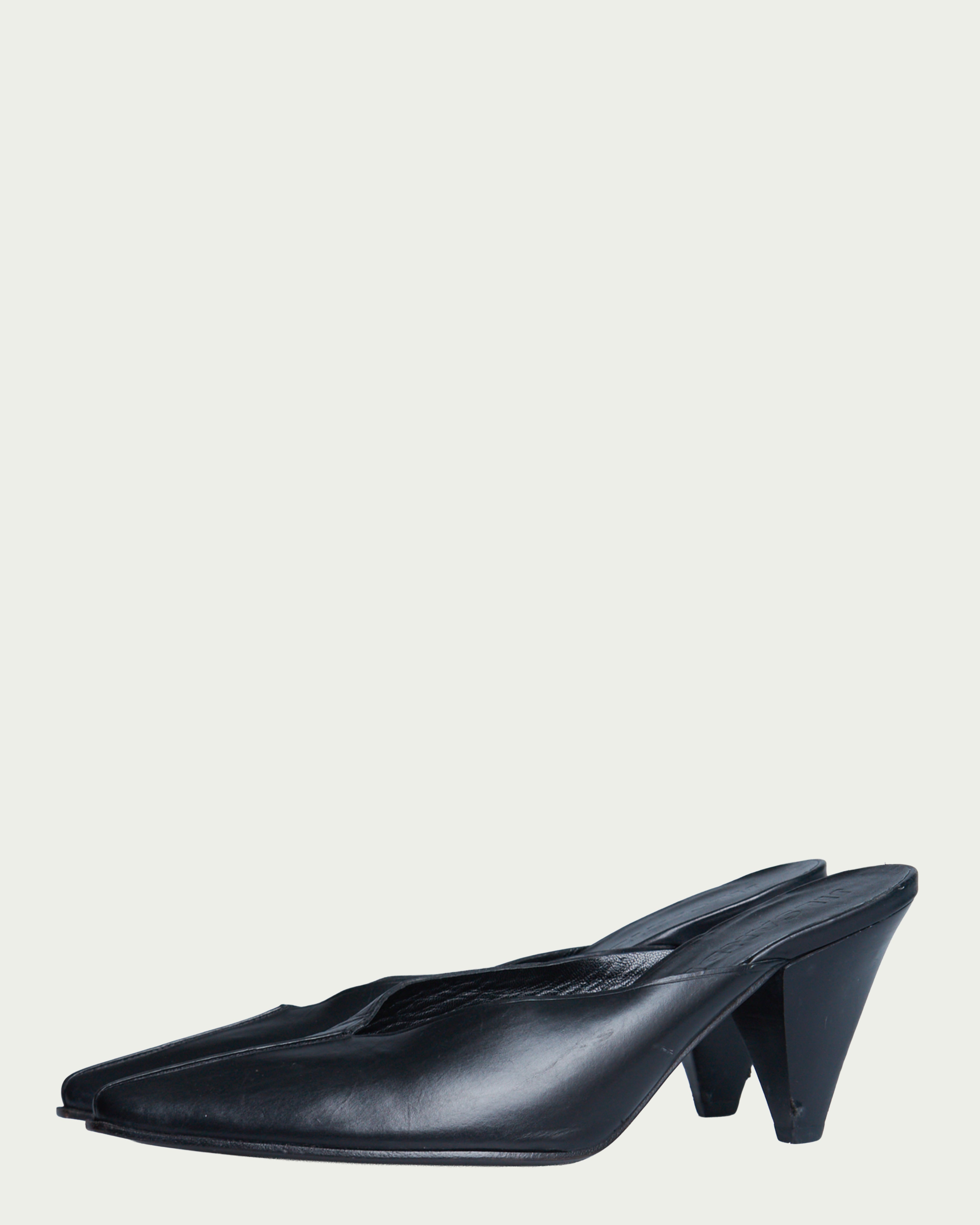 Jil Sander leather mules