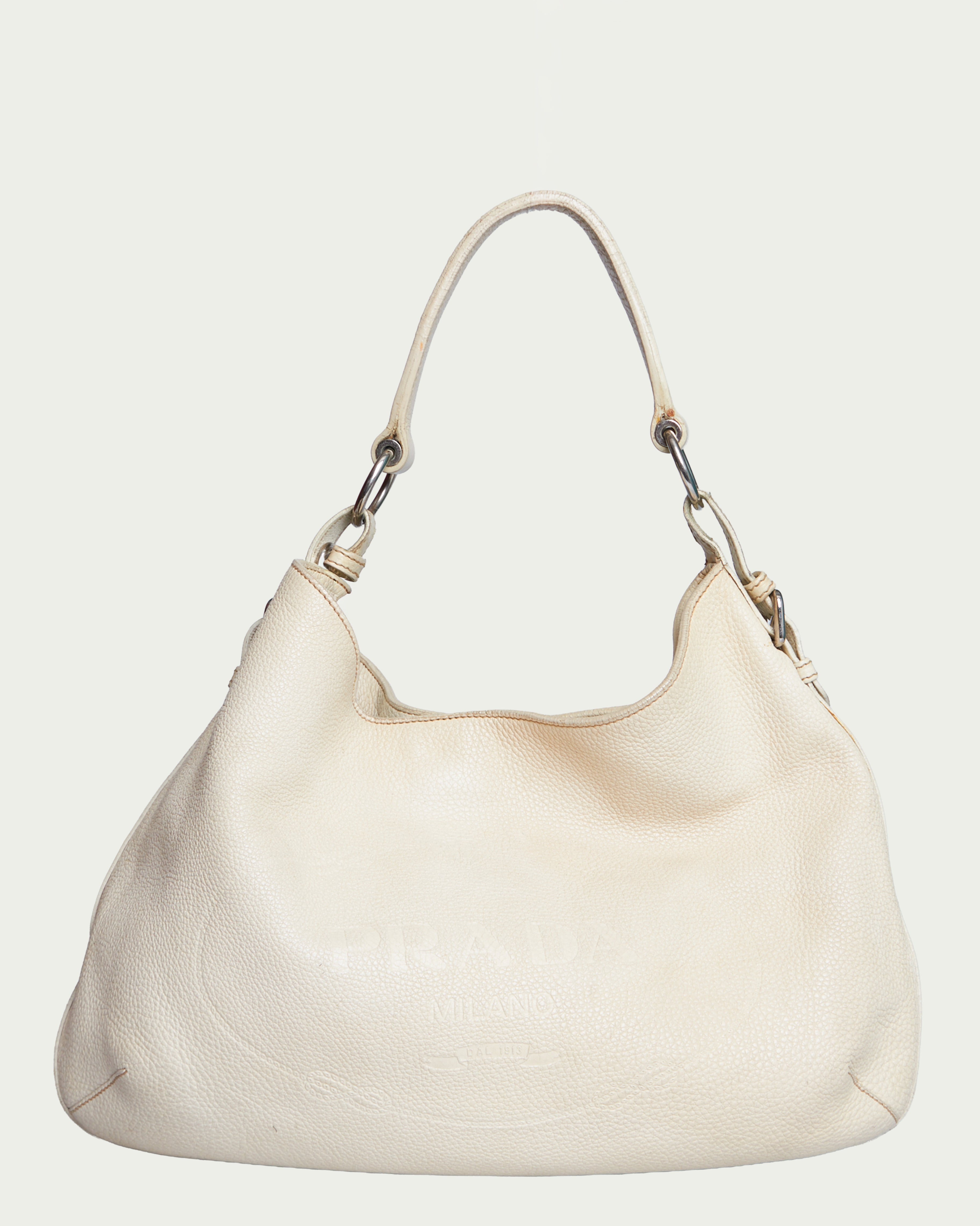 Prada Vitello Hobo Bag