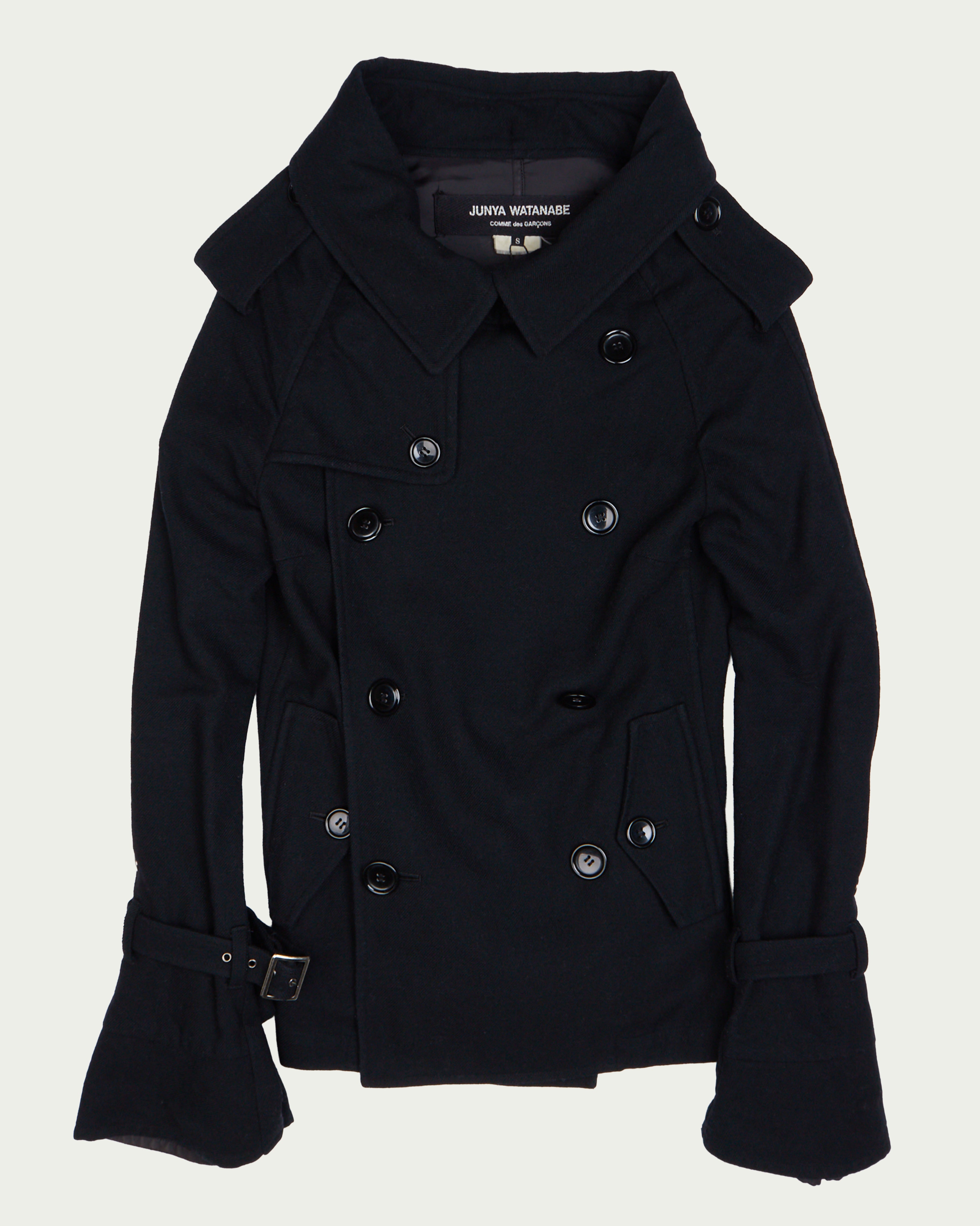 Junya Watanabe F/W 2005 Short Trench Wool Jacket