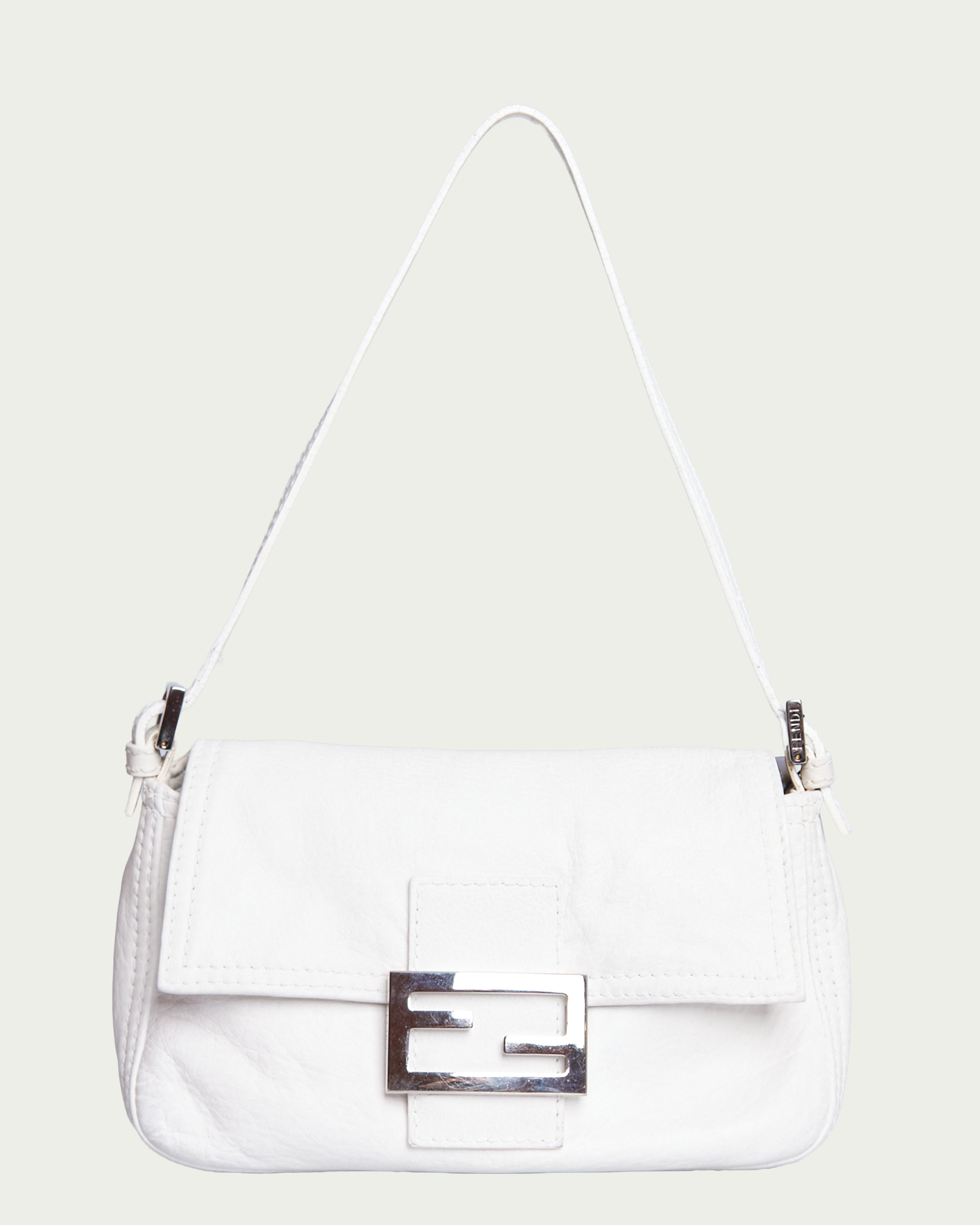 Fendi Baguette Leather Bag Mini