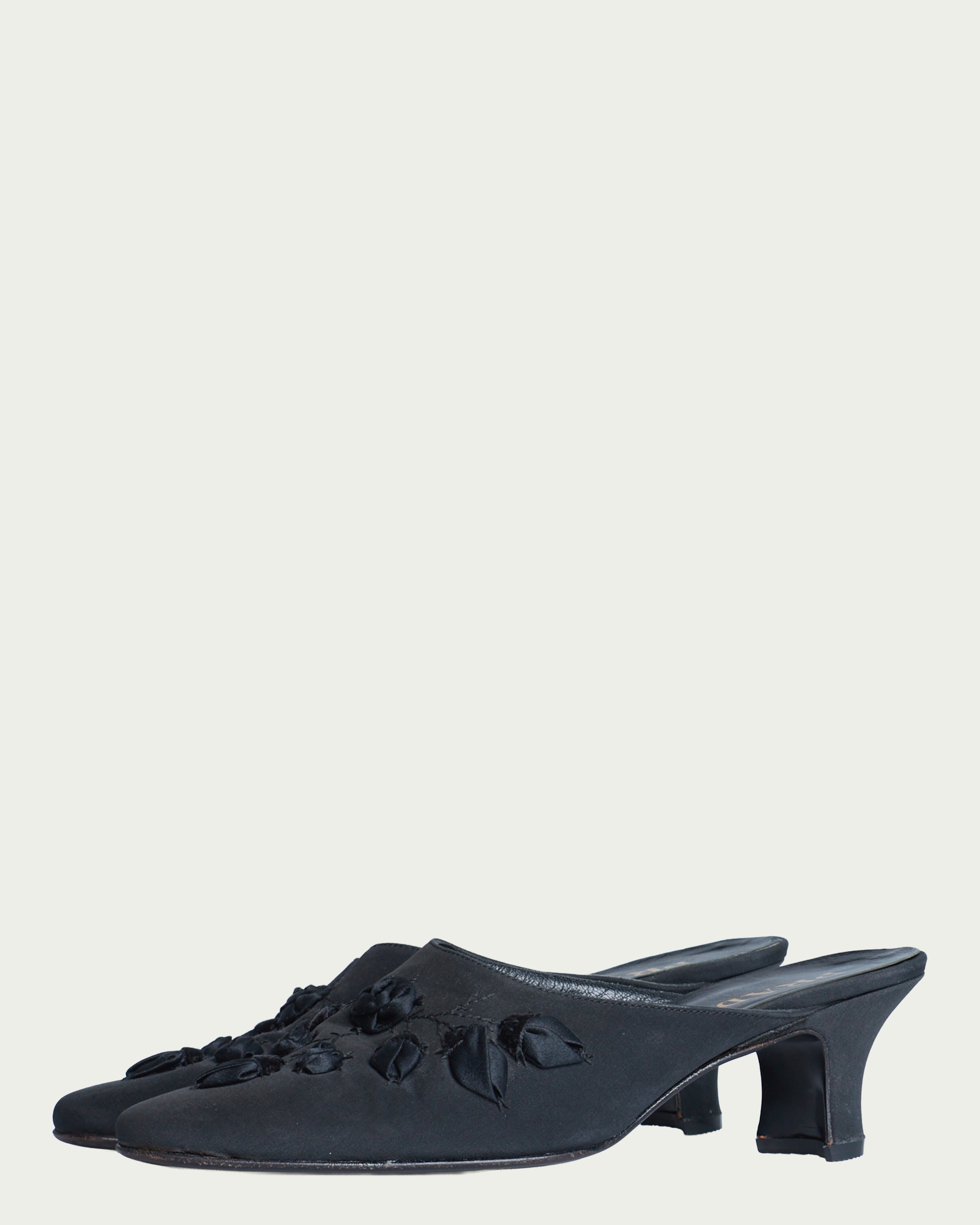 Prada braided mules