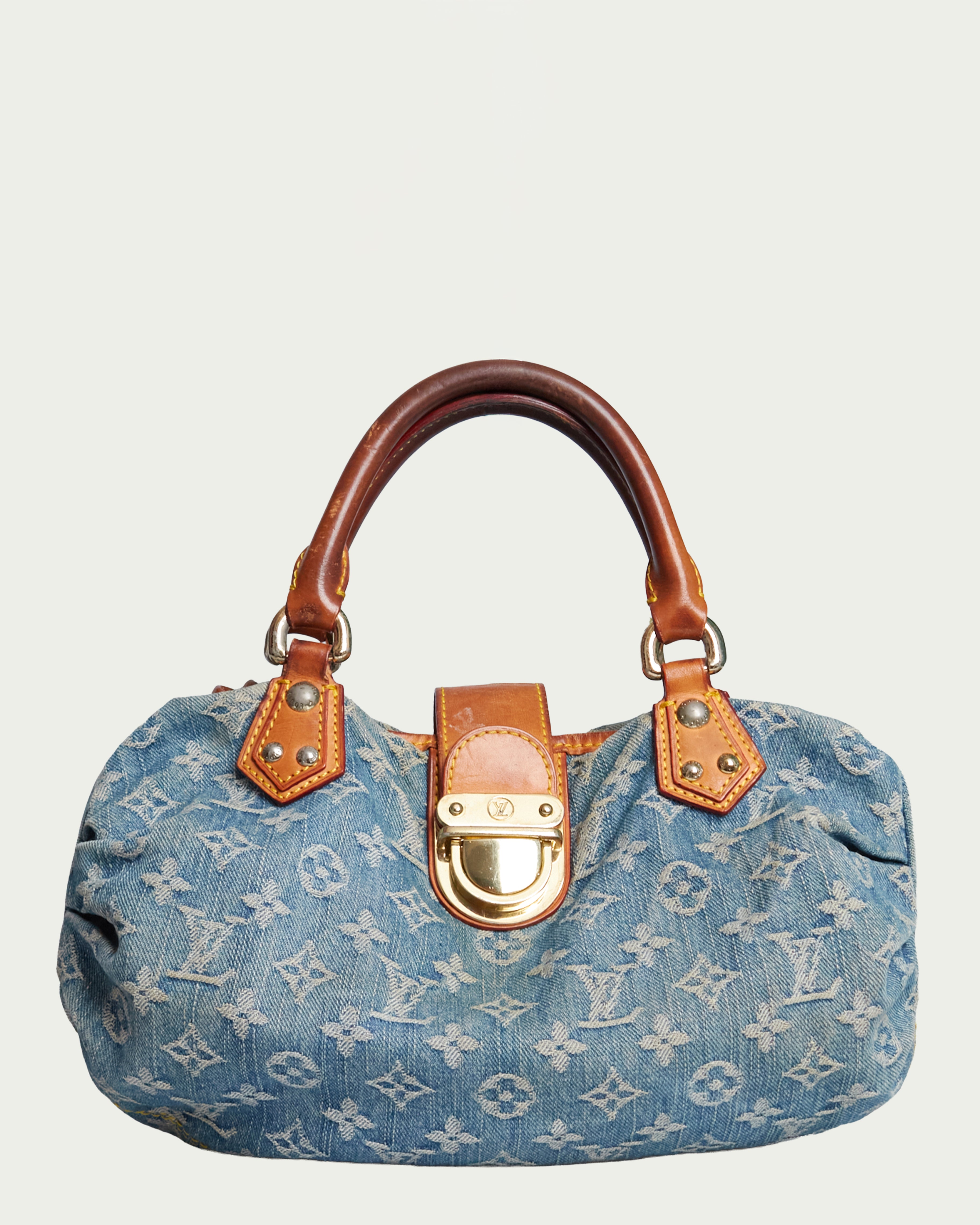 Louis Vuitton Denim Pleaty handbag