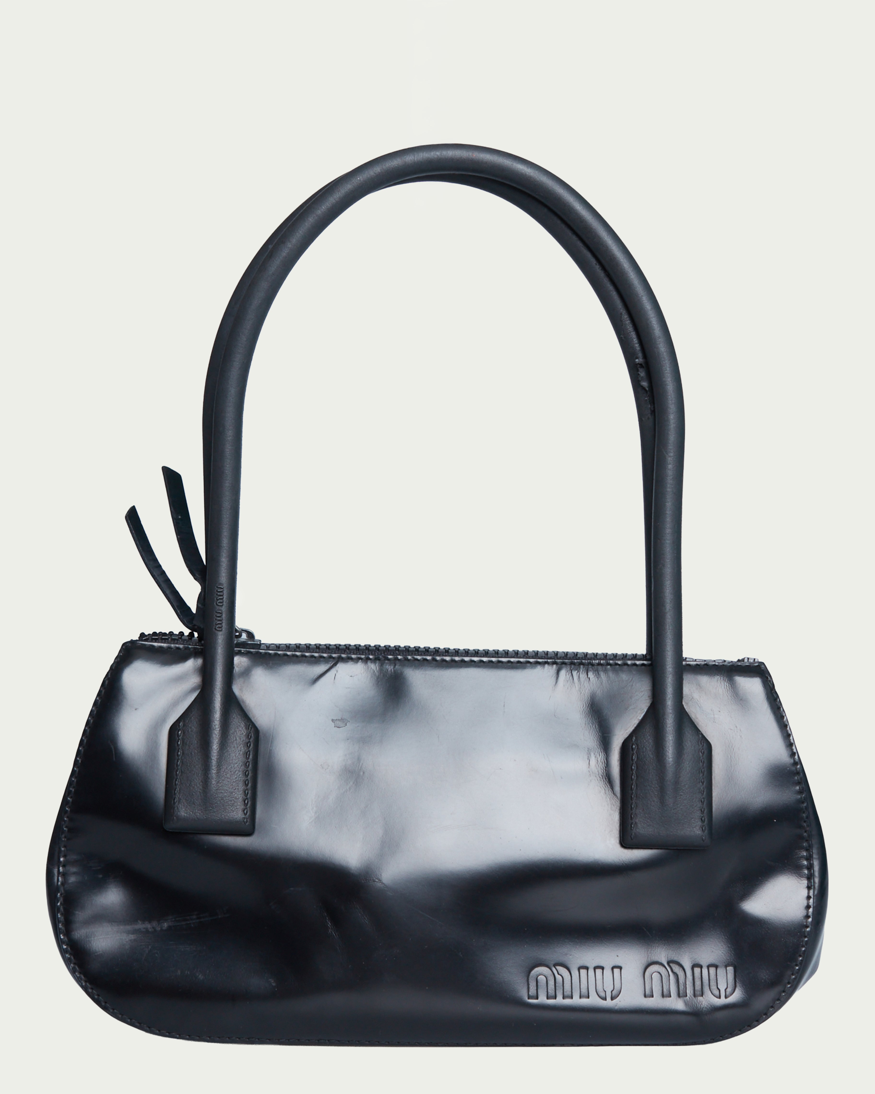 Miu Miu F/W 1998 Patent Leather Hand Bag