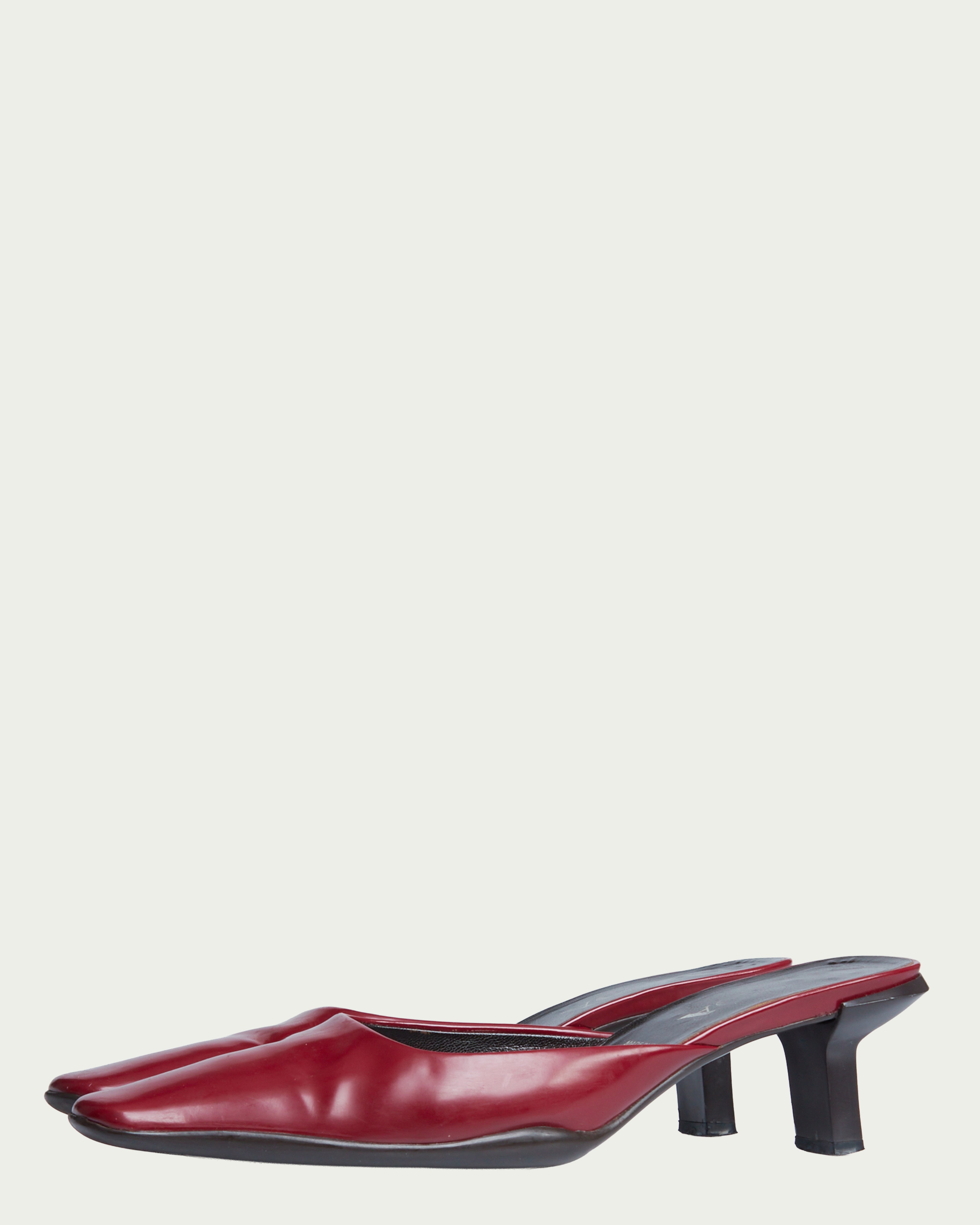 Prada leather mules