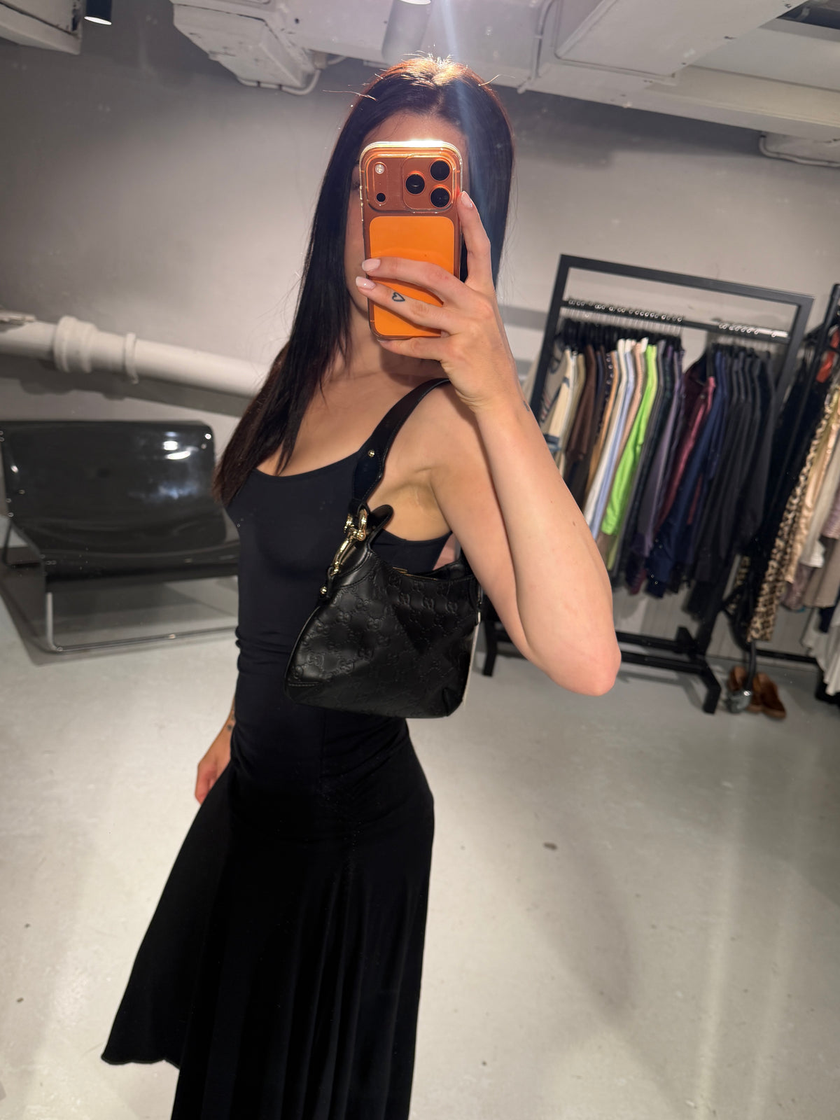 Gucci Guccissima Horsebit Creole Mini Hobo