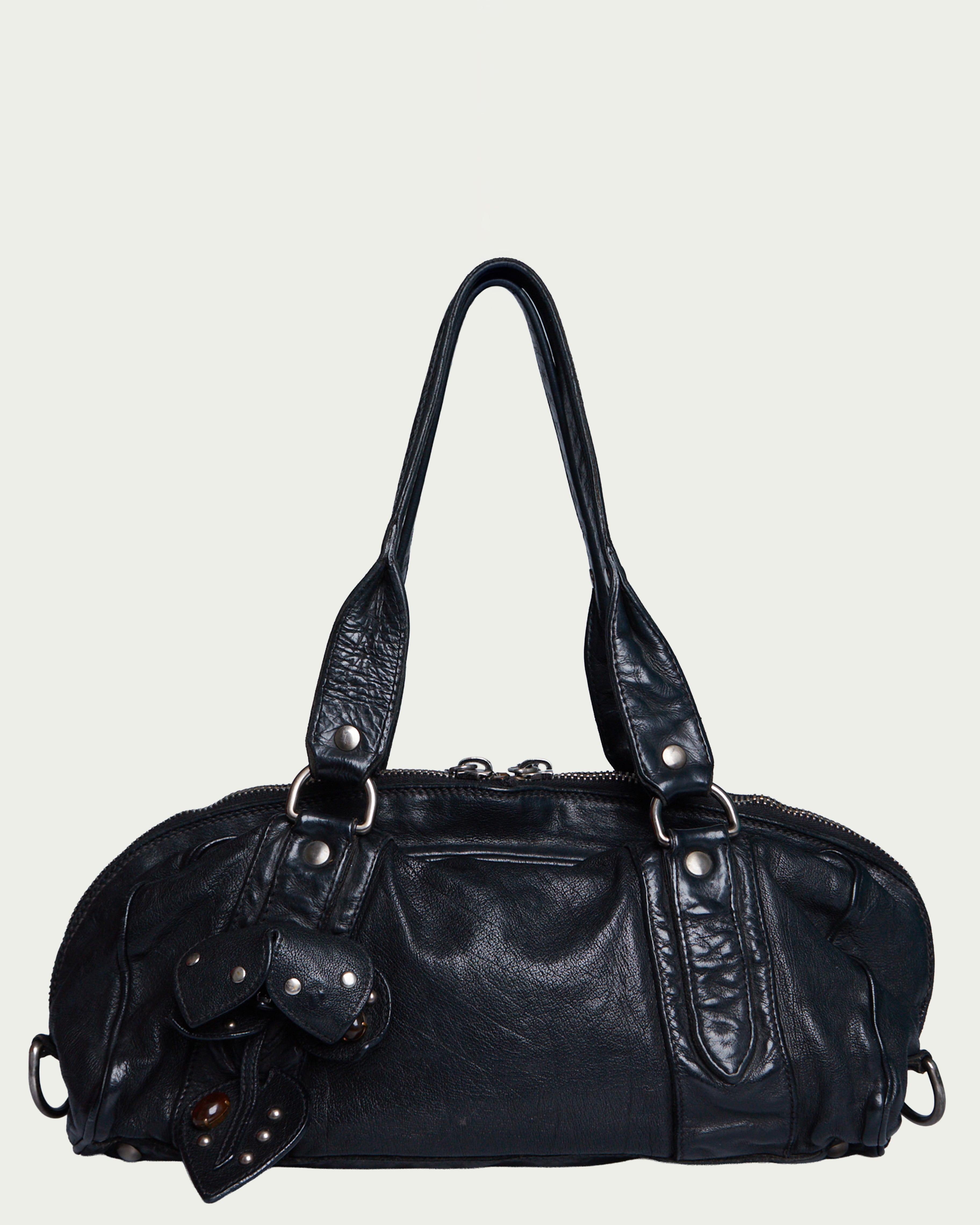 Miu Miu Flower Charm Shoulder Bag