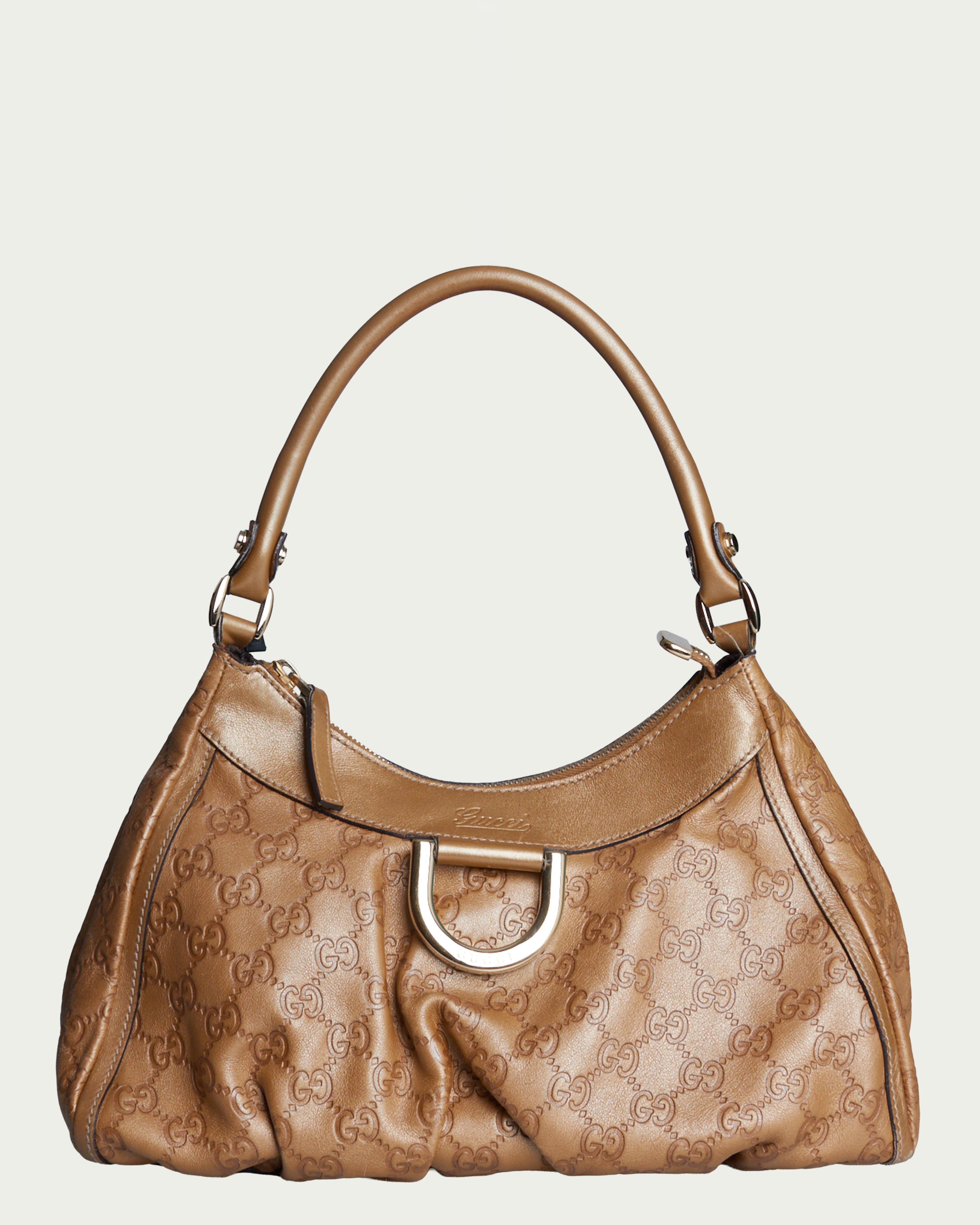 Gucci Guccissima D-Ring Tote