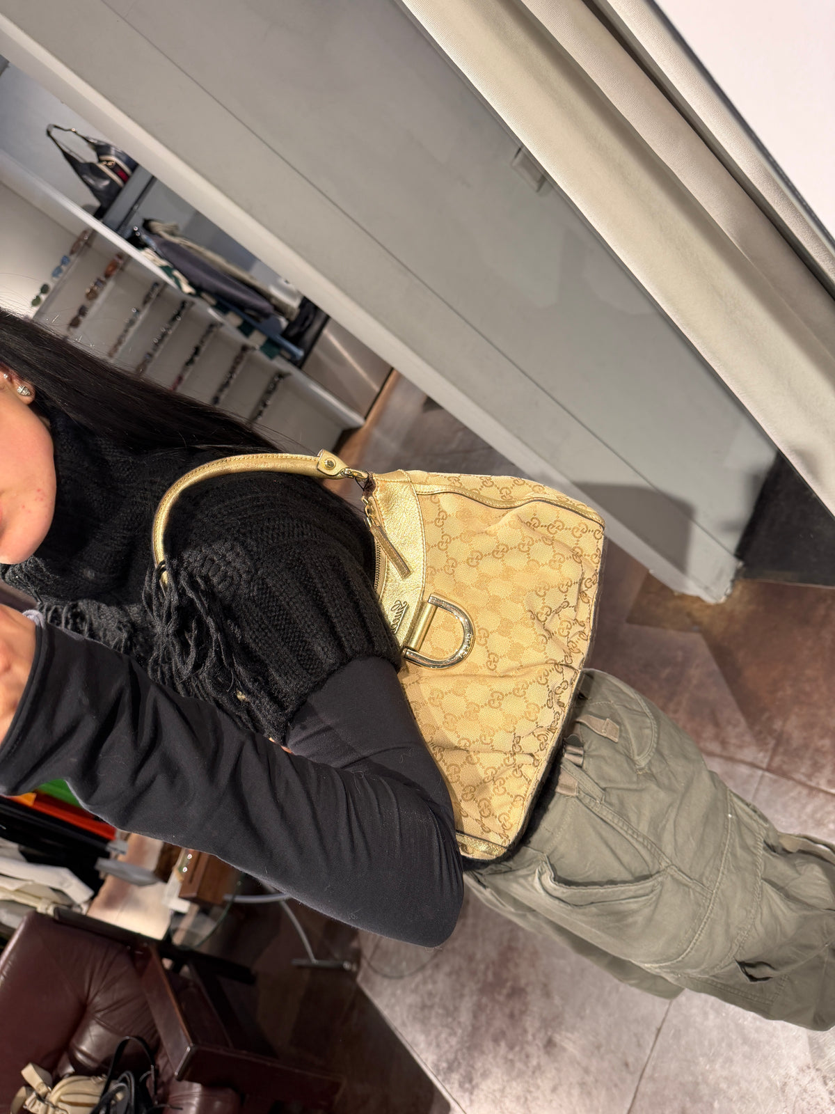 Gucci D-Ring Tote