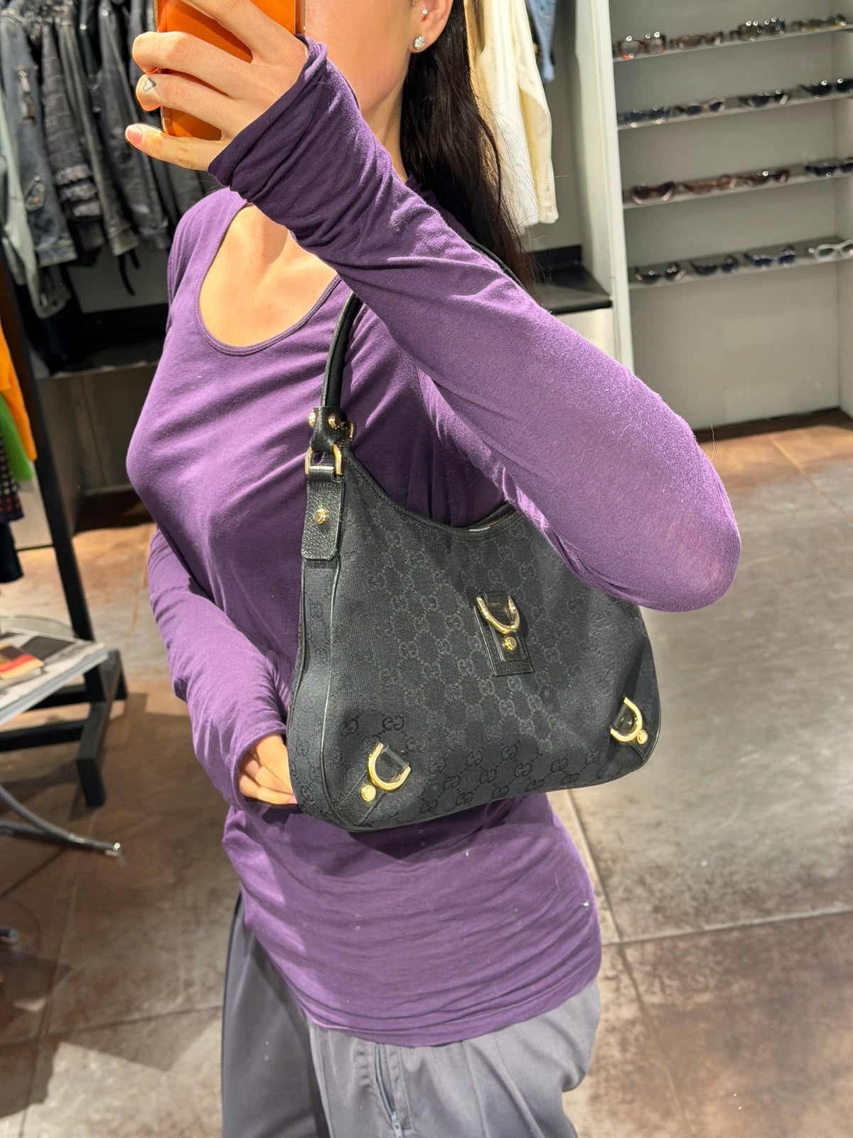 Gucci Abbey D-Ring Hobo