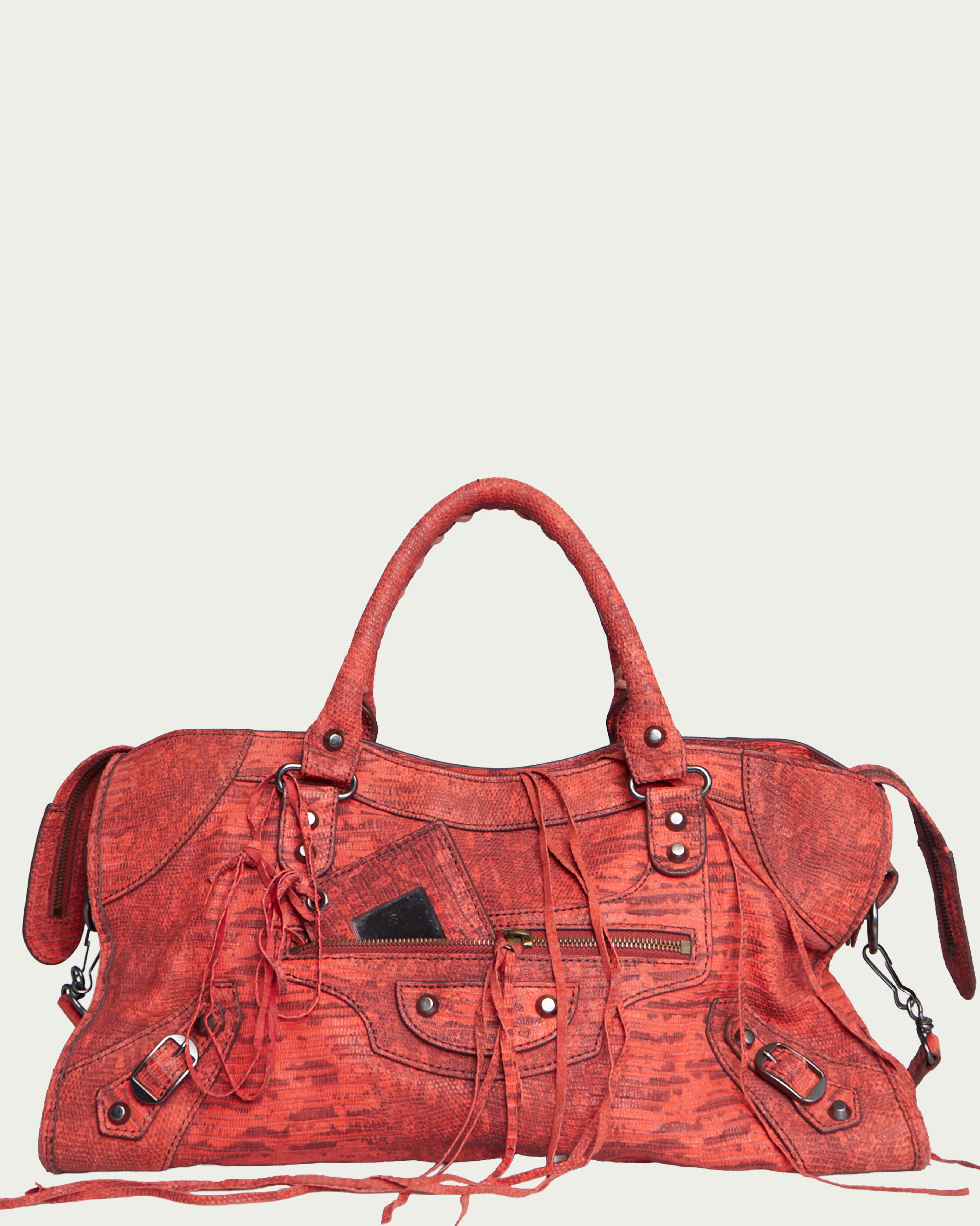 Balenciaga Lizard City Bag