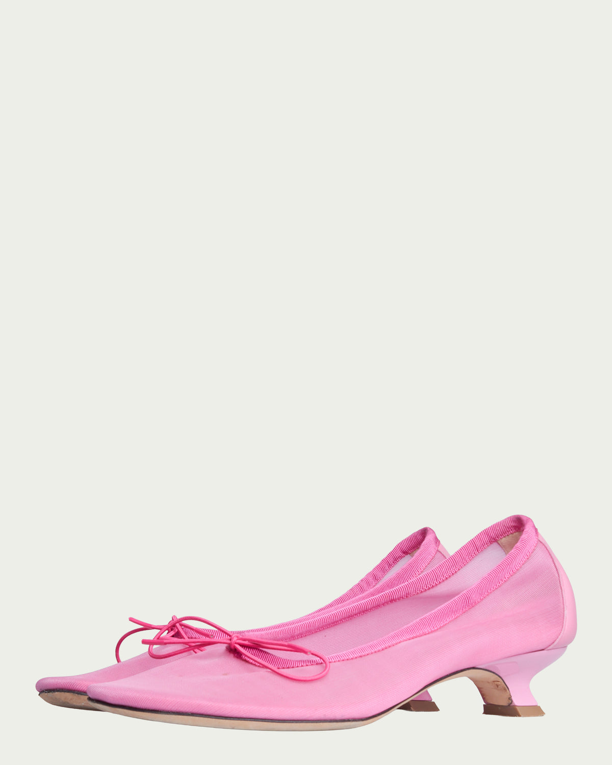 Simone Rocha mesh ballerina heels