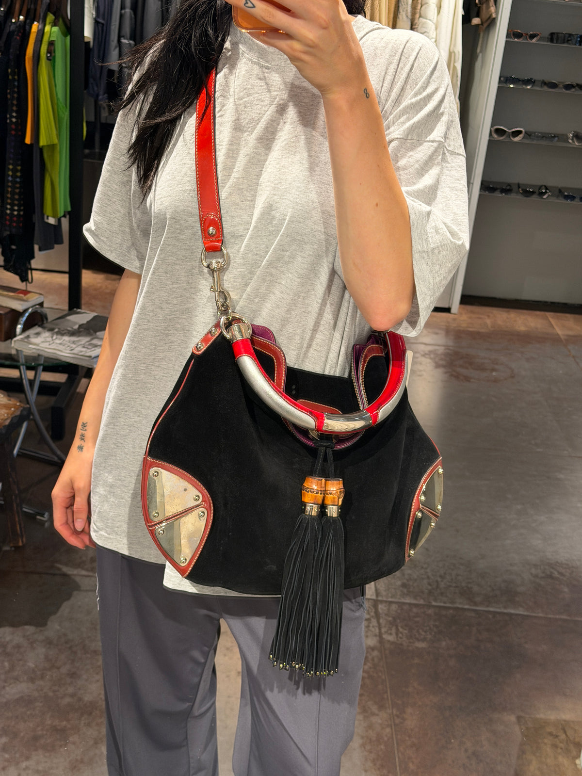 Gucci Bamboo Indy Babouska