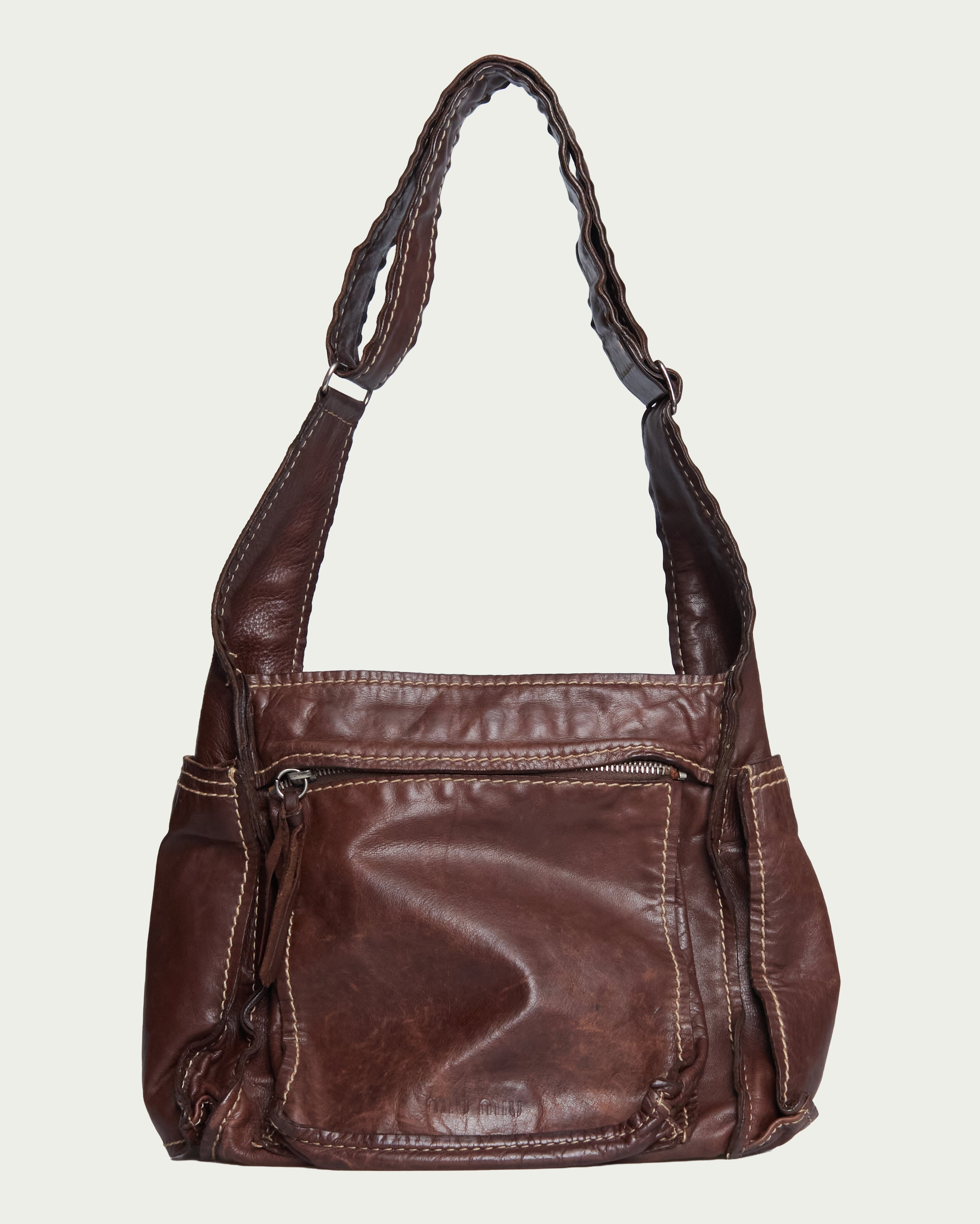 Miu Miu Leather Shoulder Bag