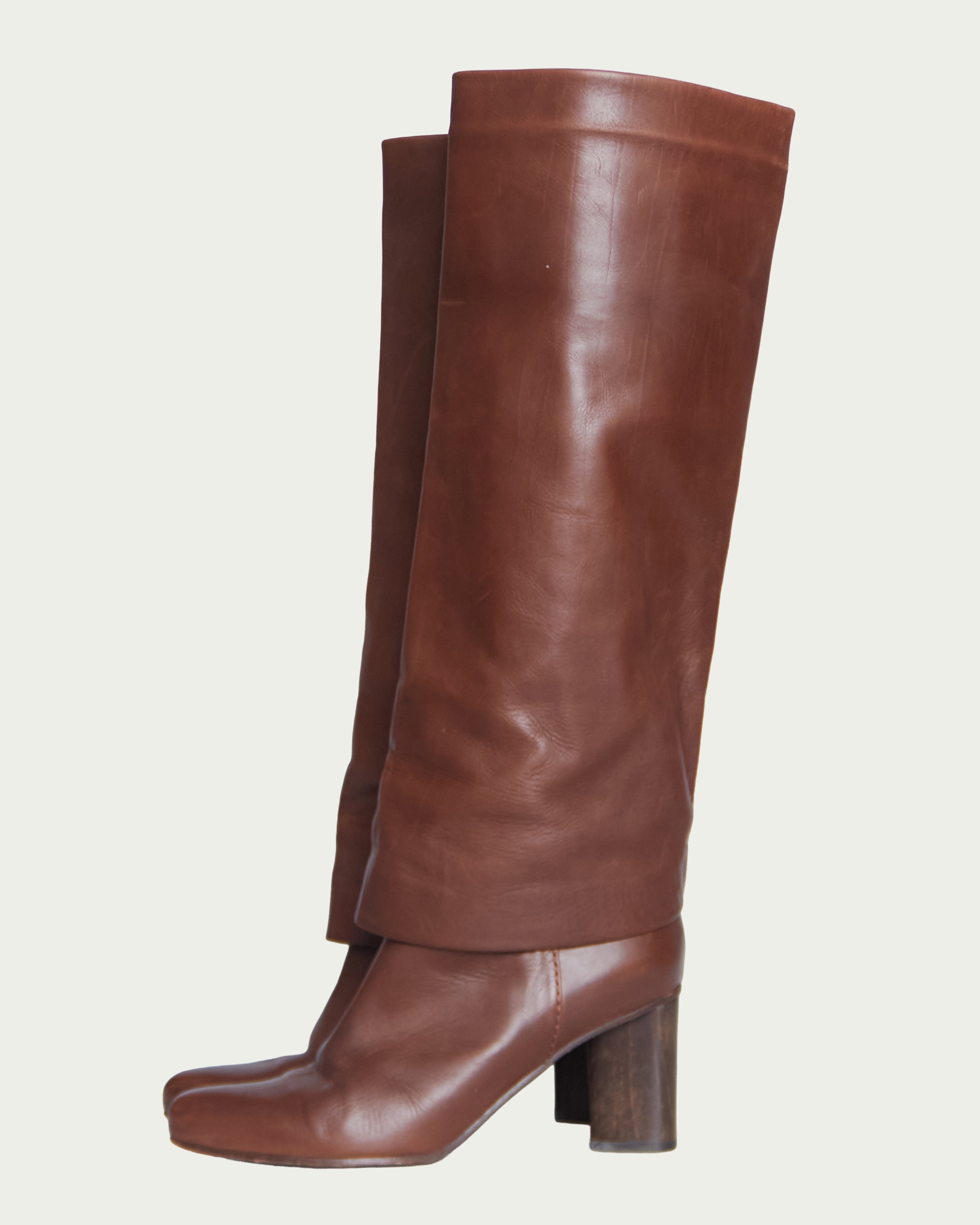 Veronique Branquinho layered leather boots