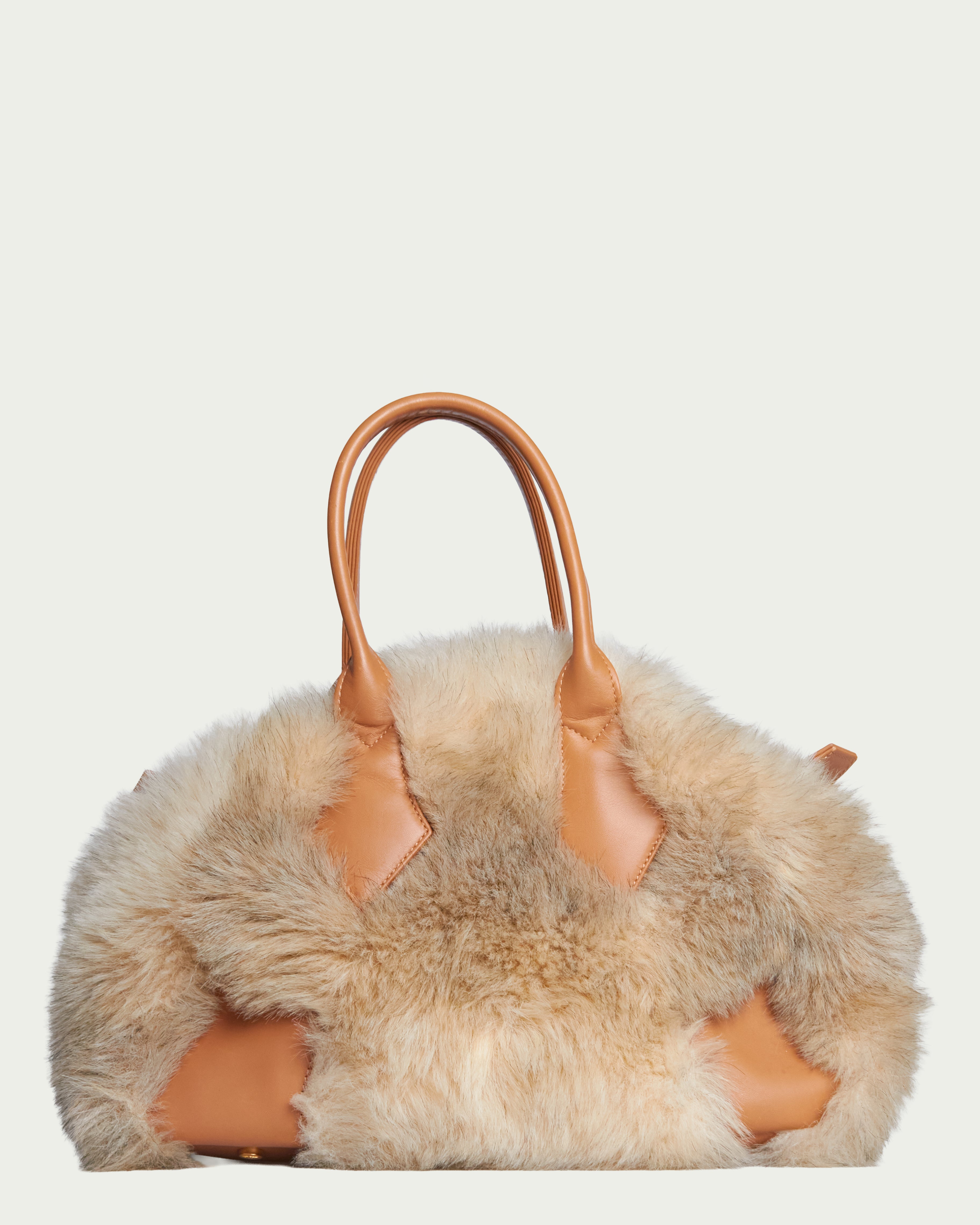 Vivienne Westwood Faux Fur Tote