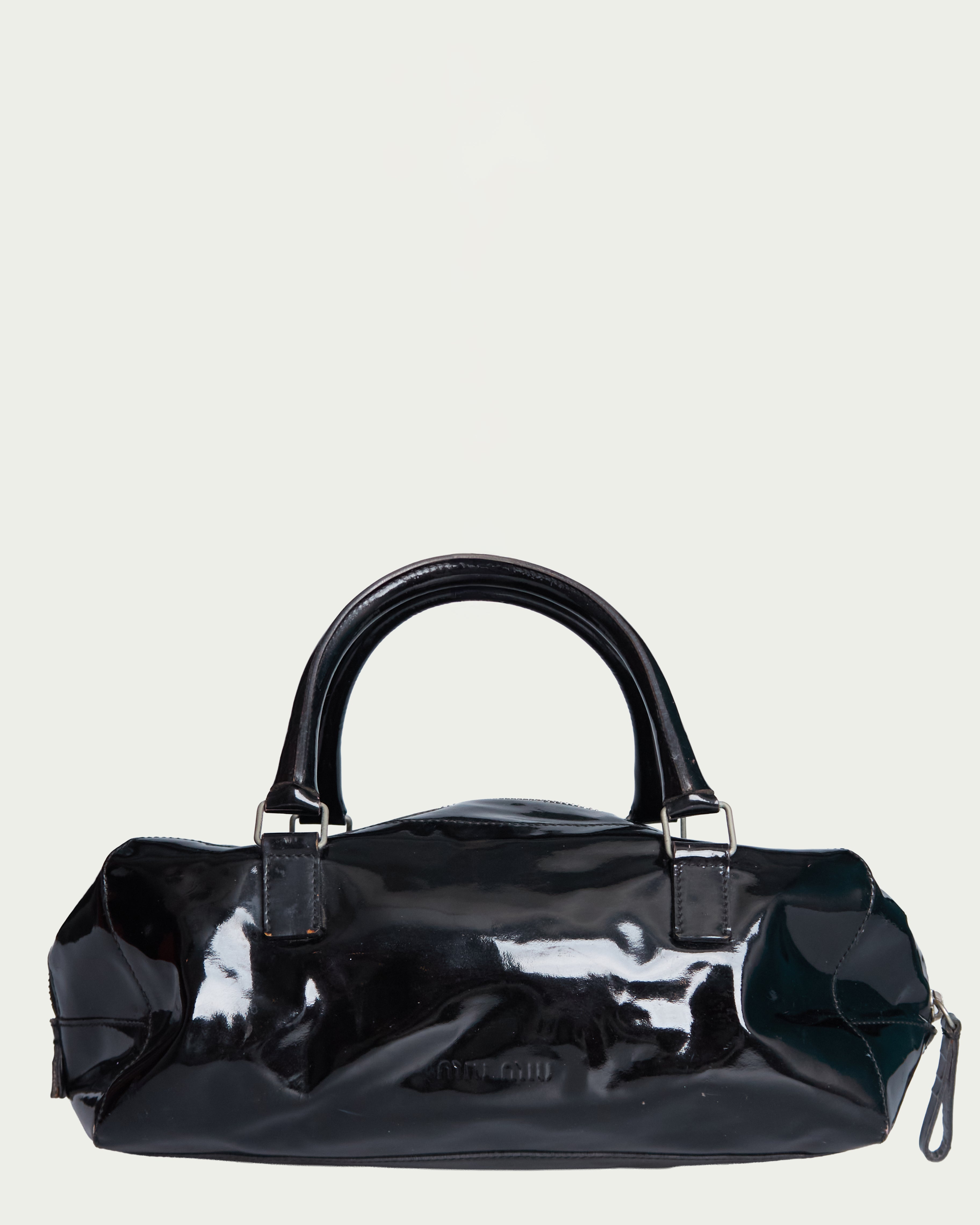 Miu Miu Patent Bowling Bag