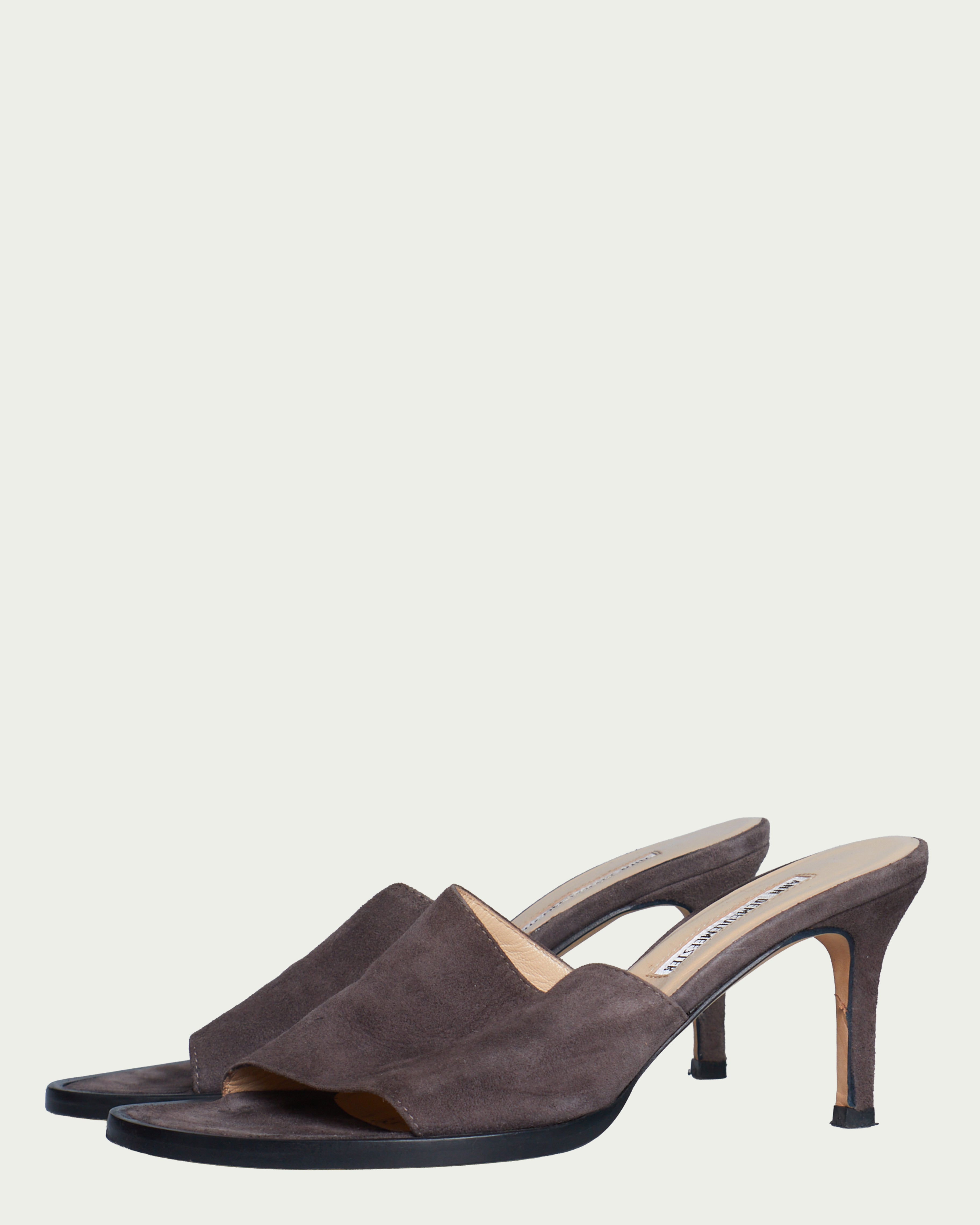 Ann Demeulemeester suede sandal