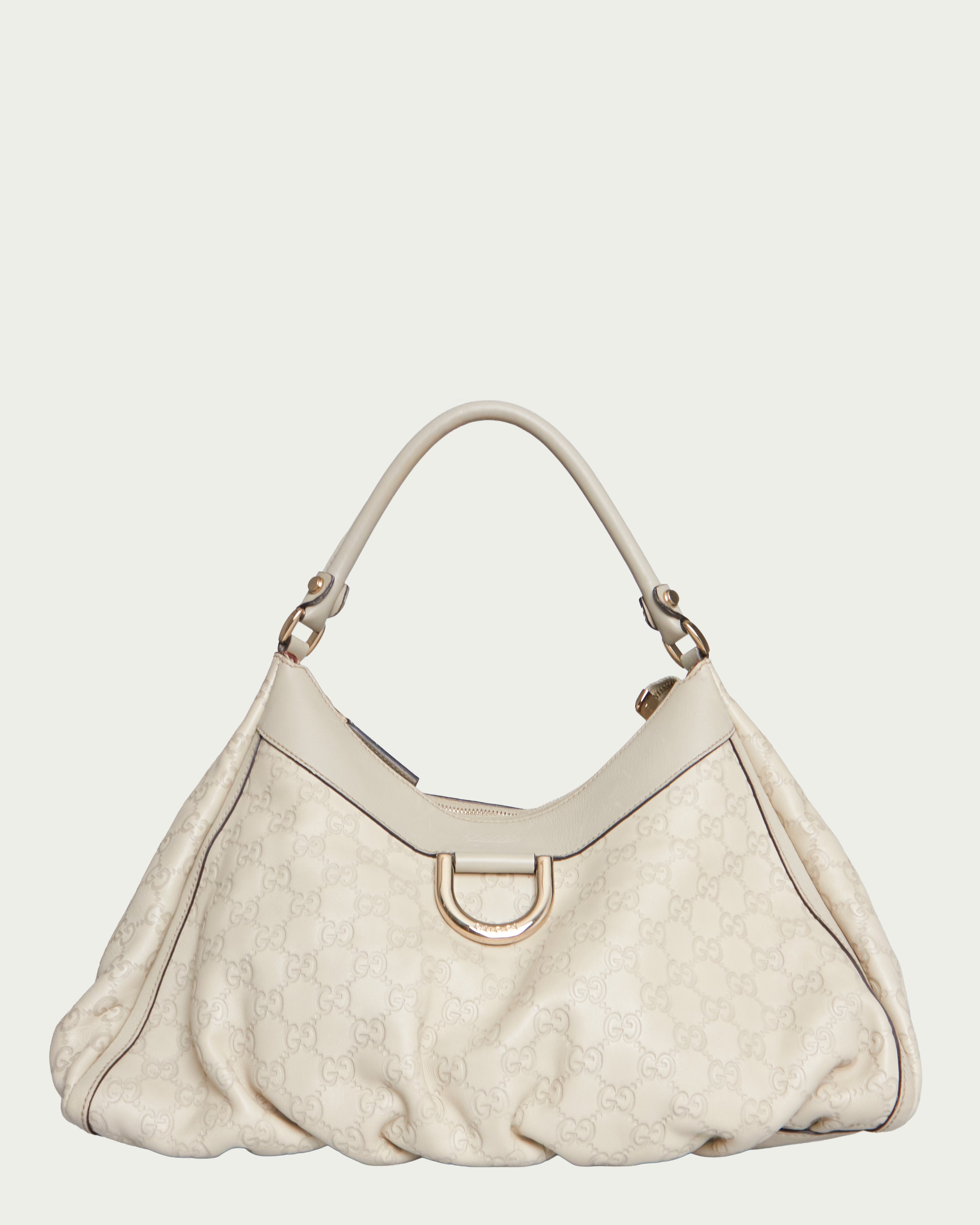 Gucci Guccissima Abbey D-ring Shoulder Bag