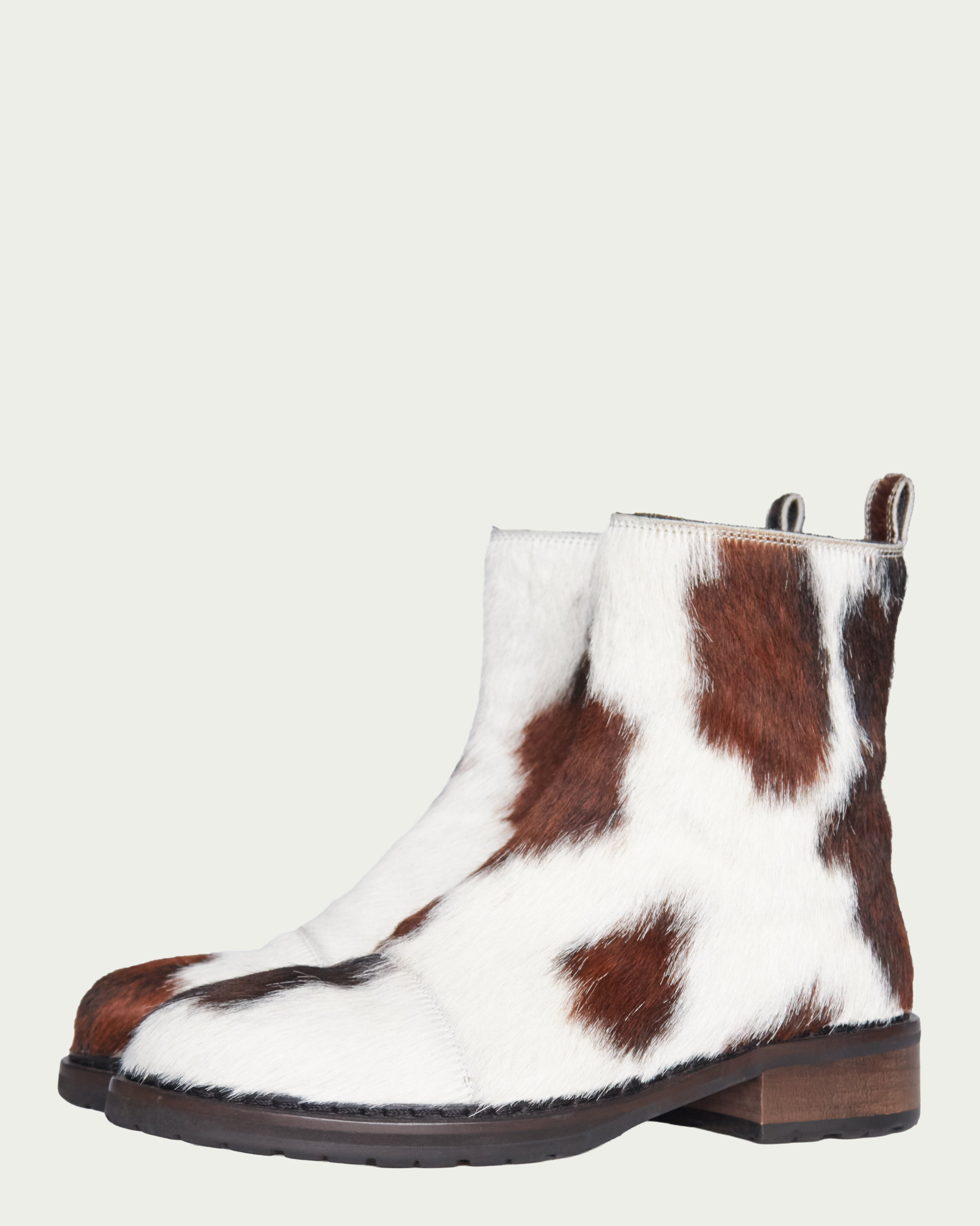 Ann Demeulemeester pony hair boots