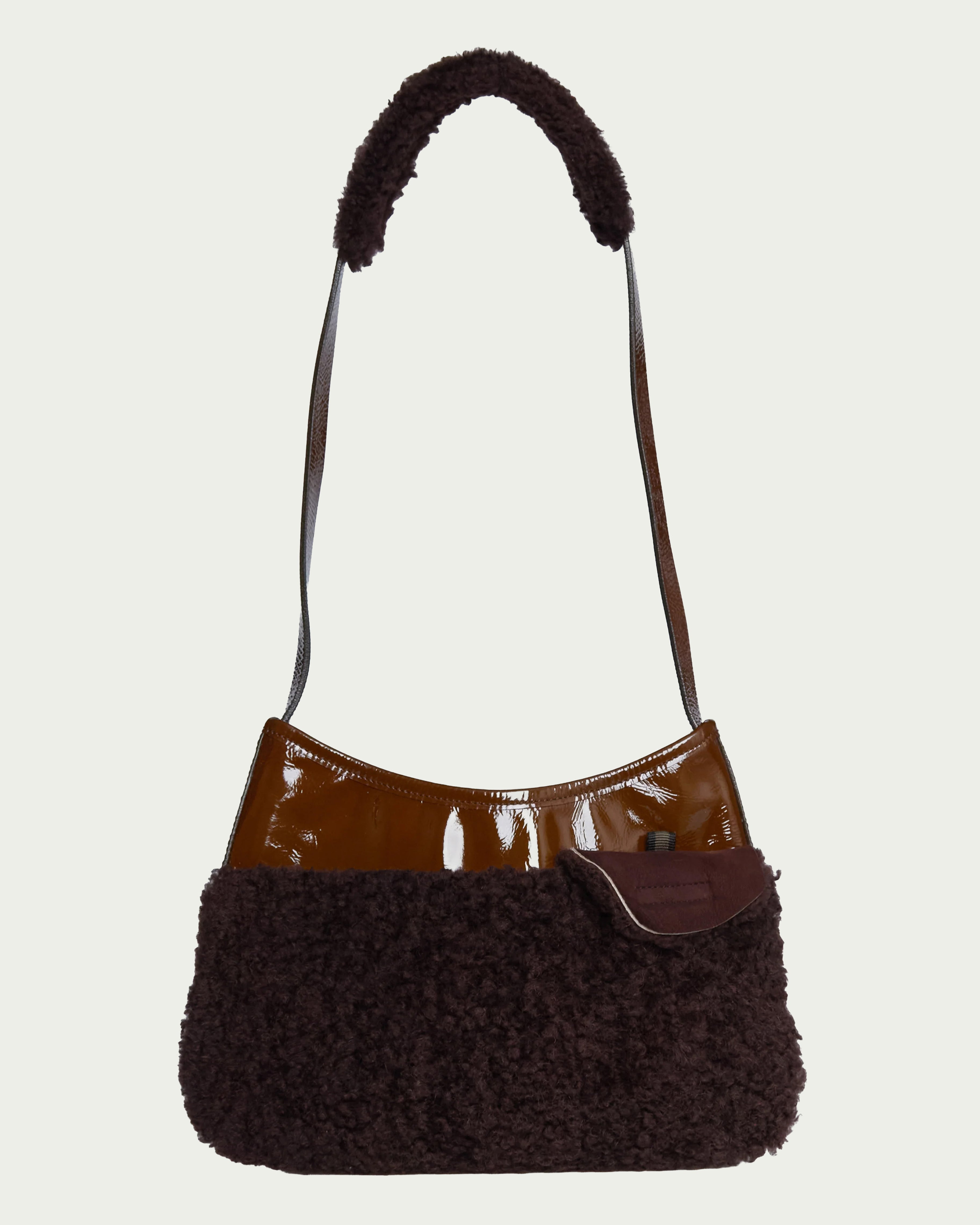 Miu Miu Glossy Fluffy Bag