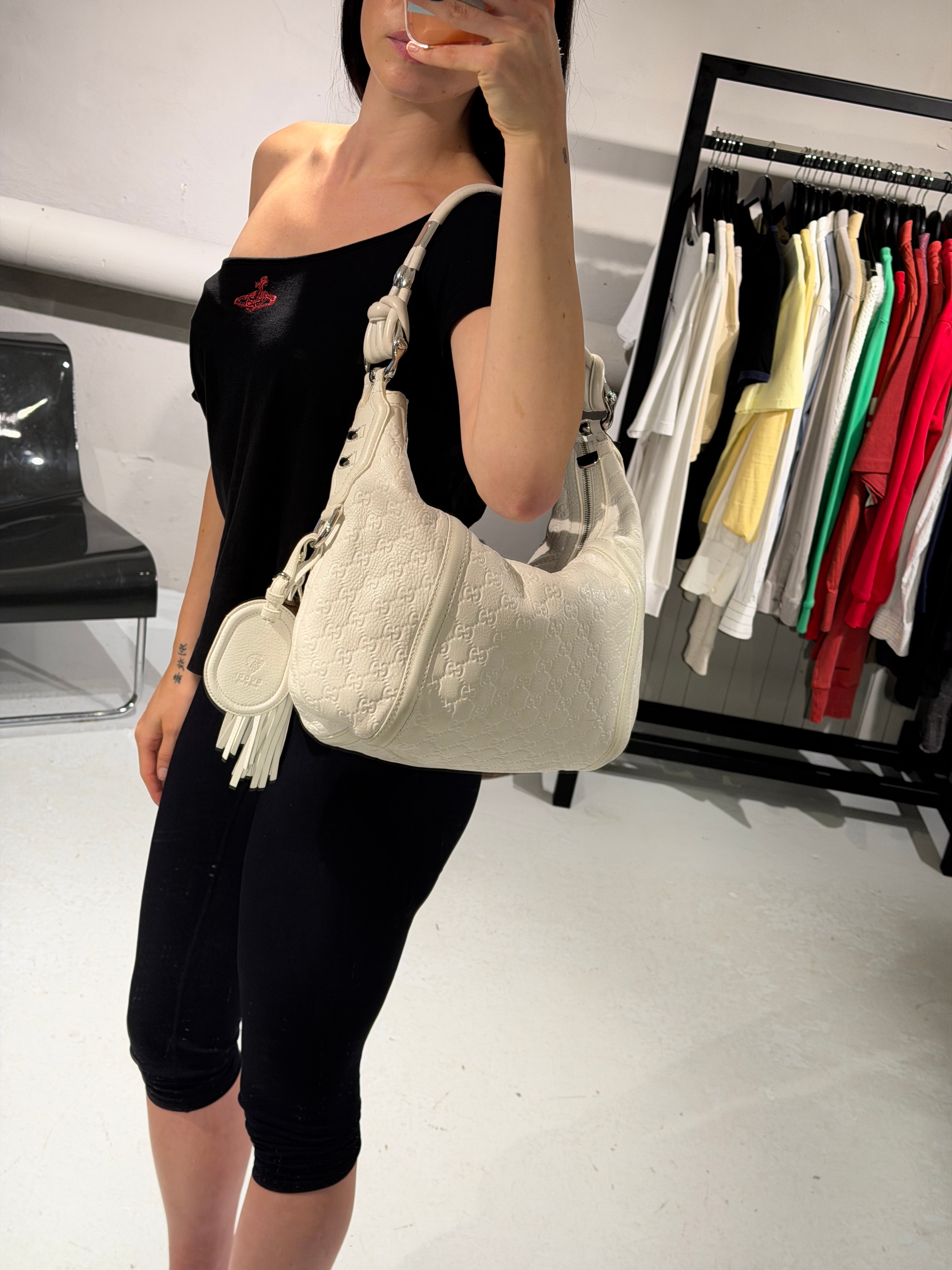 Gucci Guccissima Techno Horsebit Bag