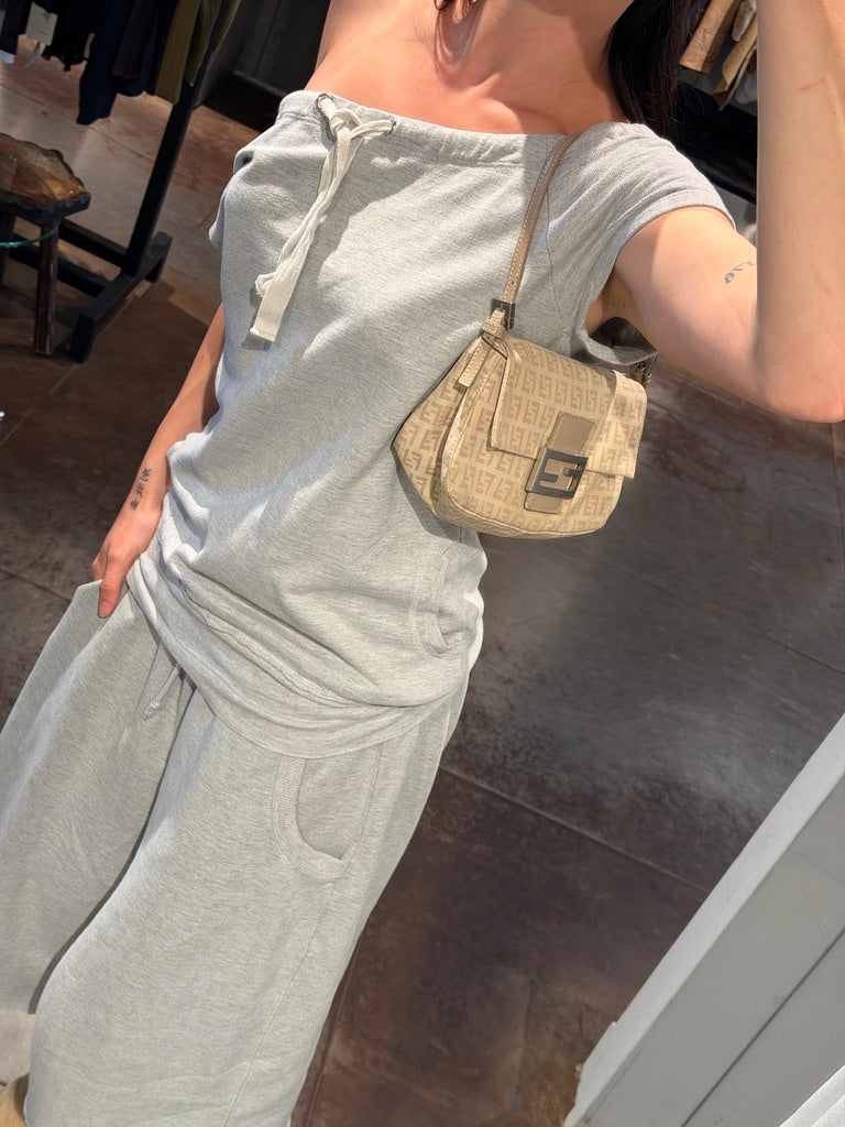 Fendi Zucca Mini Baguette