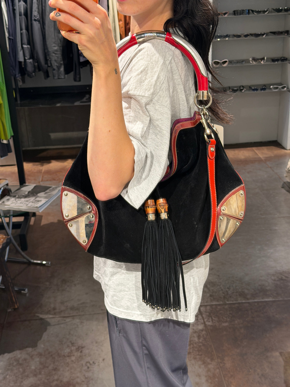 Gucci Bamboo Indy Babouska