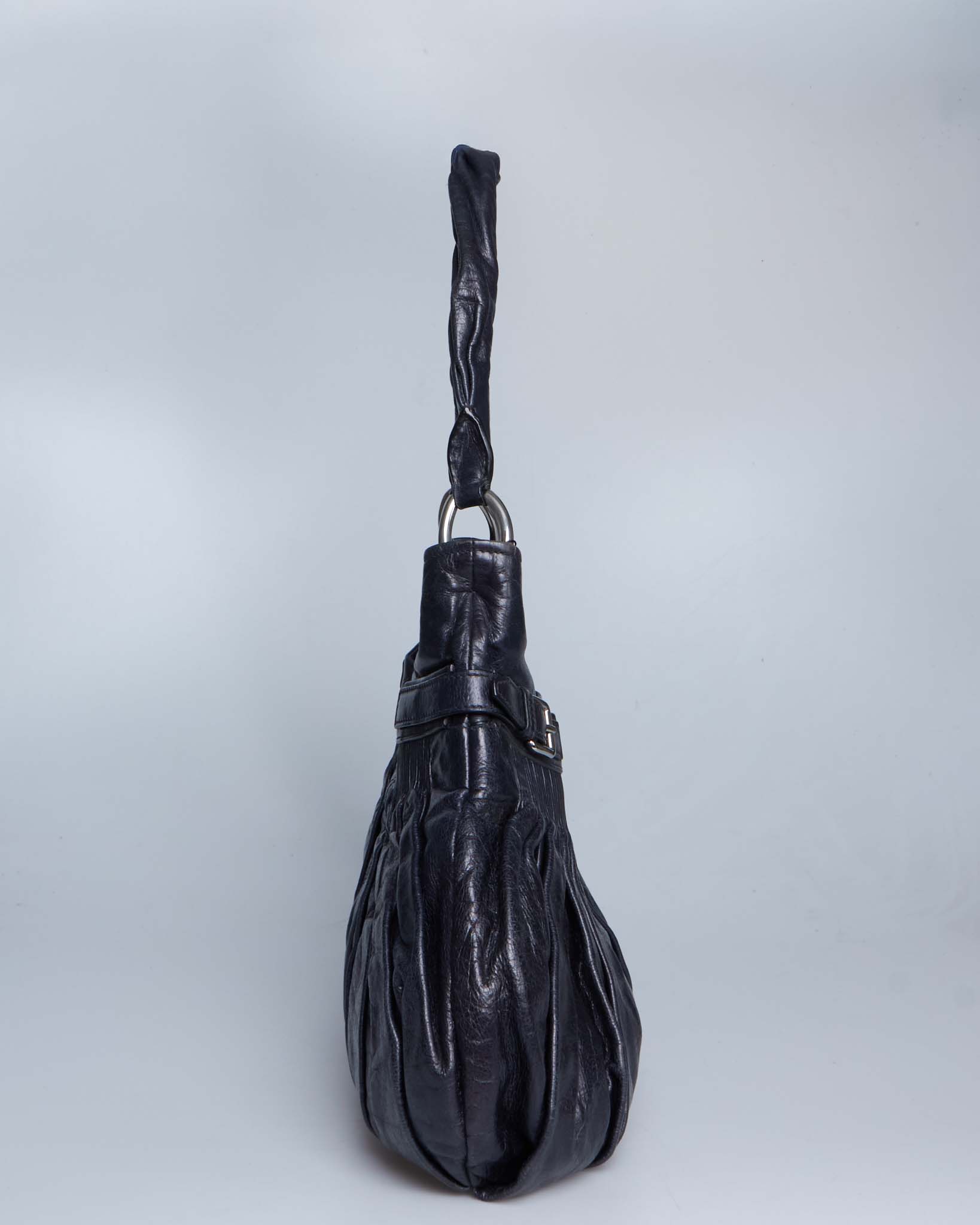 Miu Miu Ruched Shoulder Bag