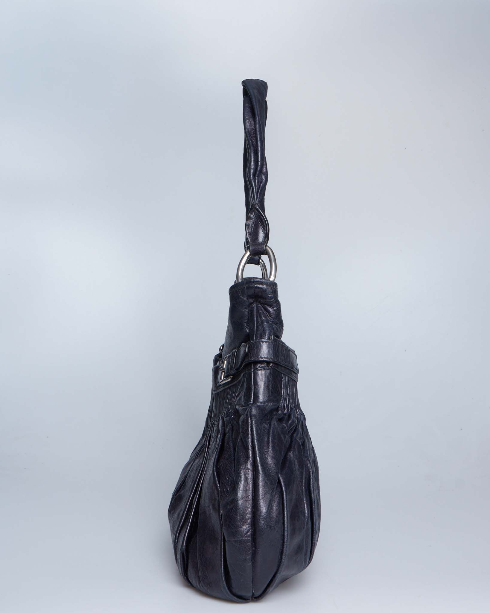 Miu Miu Ruched Shoulder Bag
