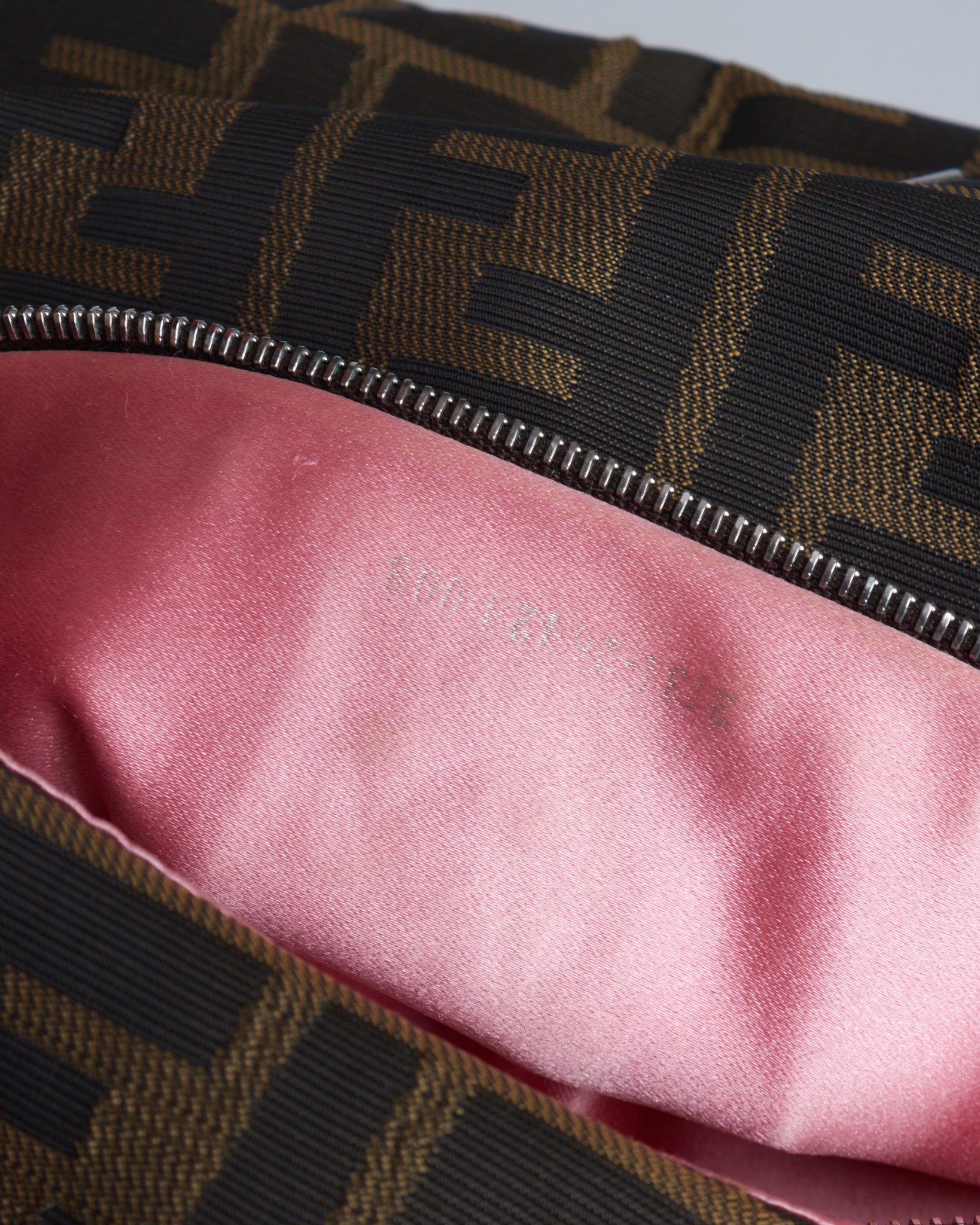 Fendi Patchwork Zucchino Baguette