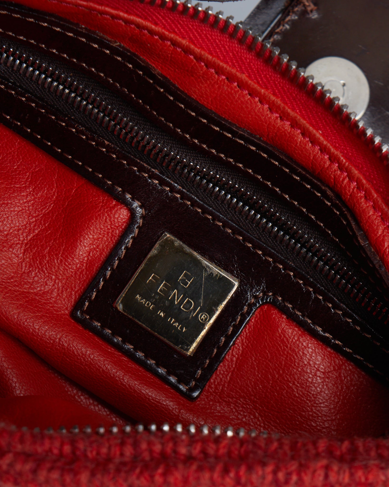 Fendi Knit Baguette bag