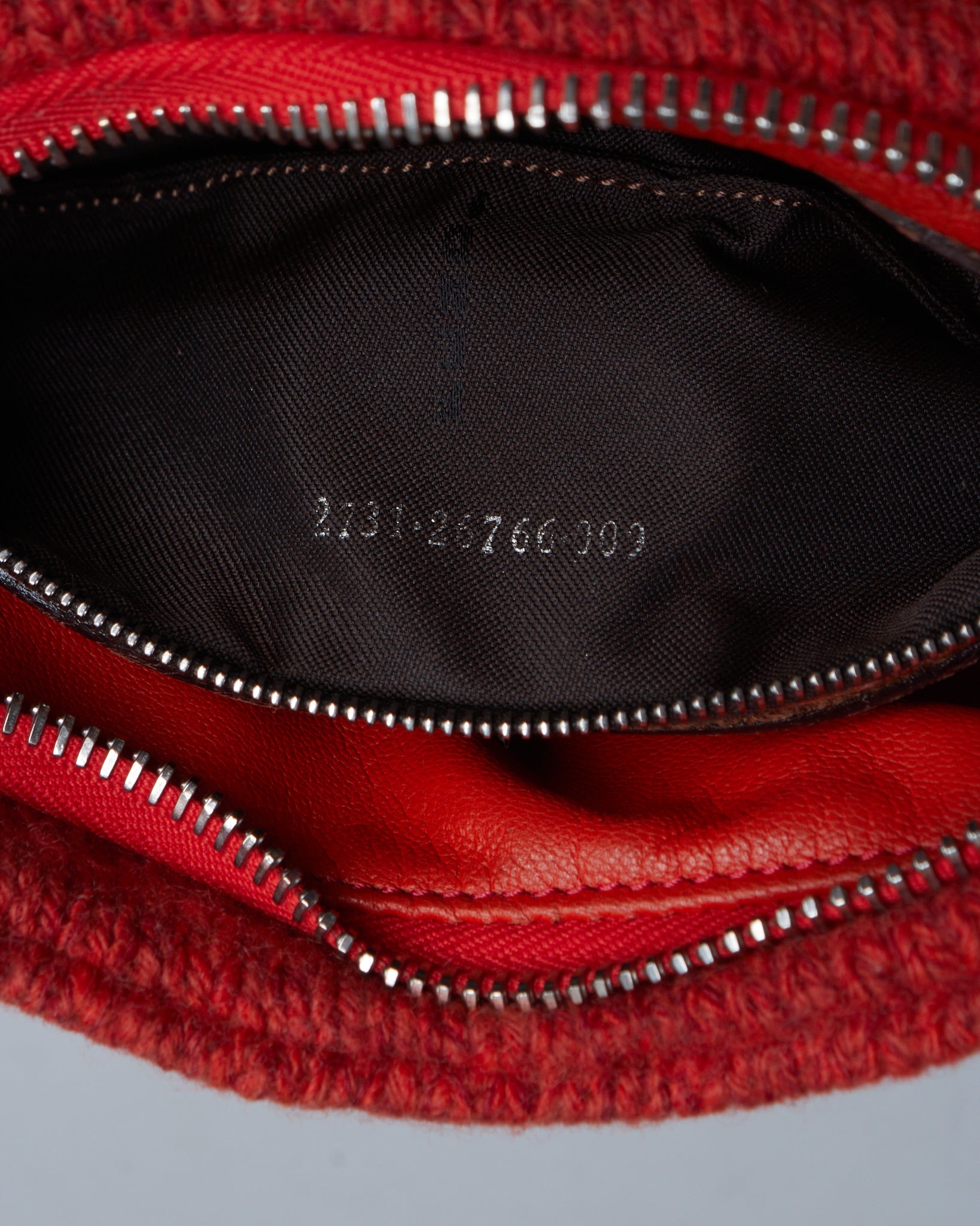 Fendi Knit Baguette bag