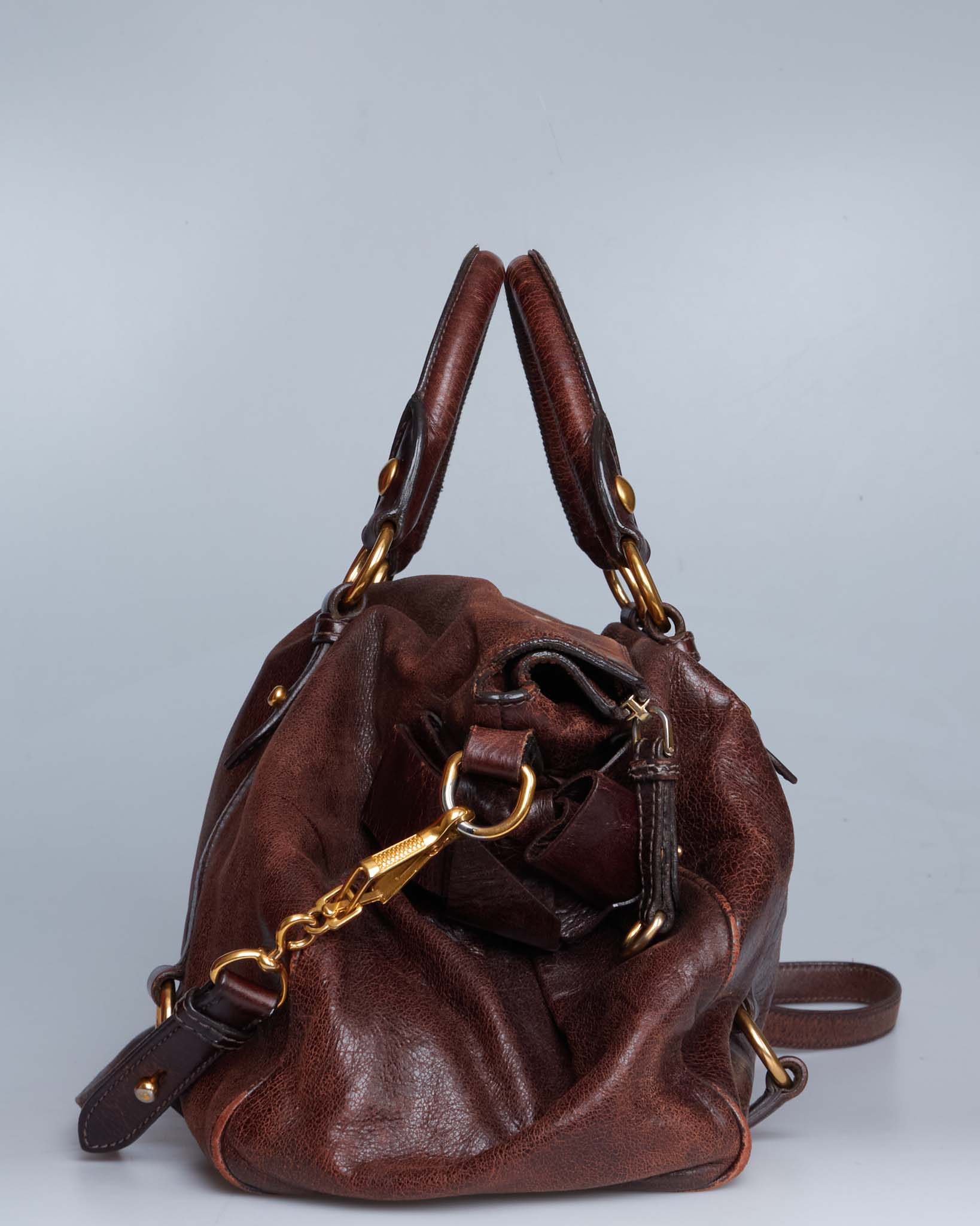 Miu Miu Vitello Lux Bow